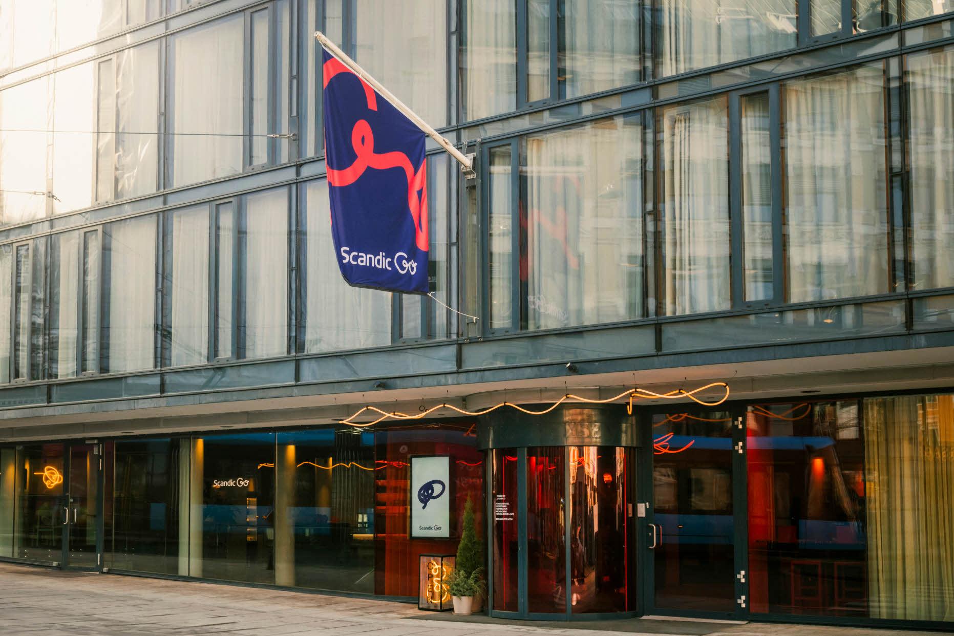 entrance at scandic go, grensen 20 in oslo