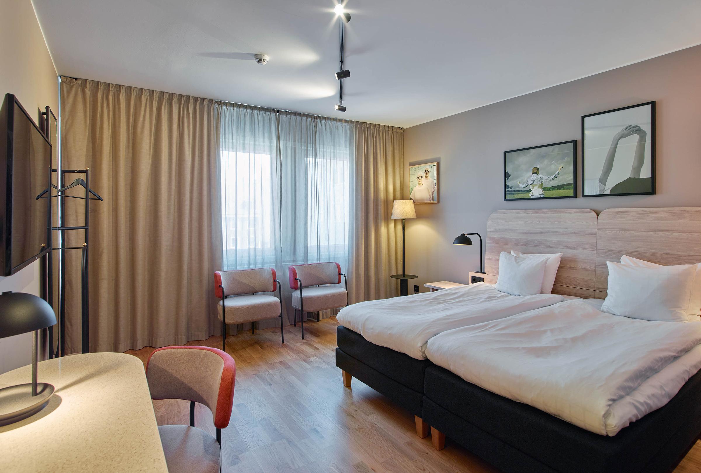 hotel room at scandic borlange in borlange