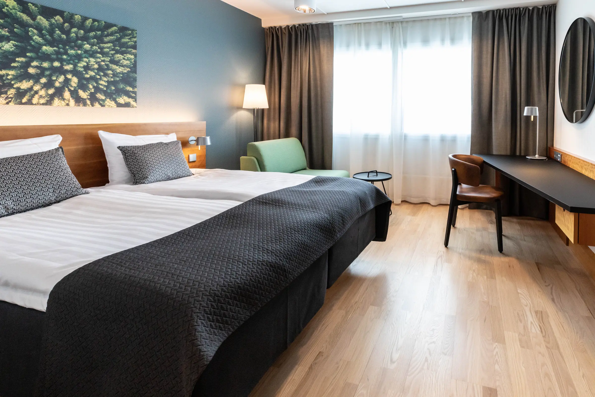 superior room at scandic espoo hotel finland