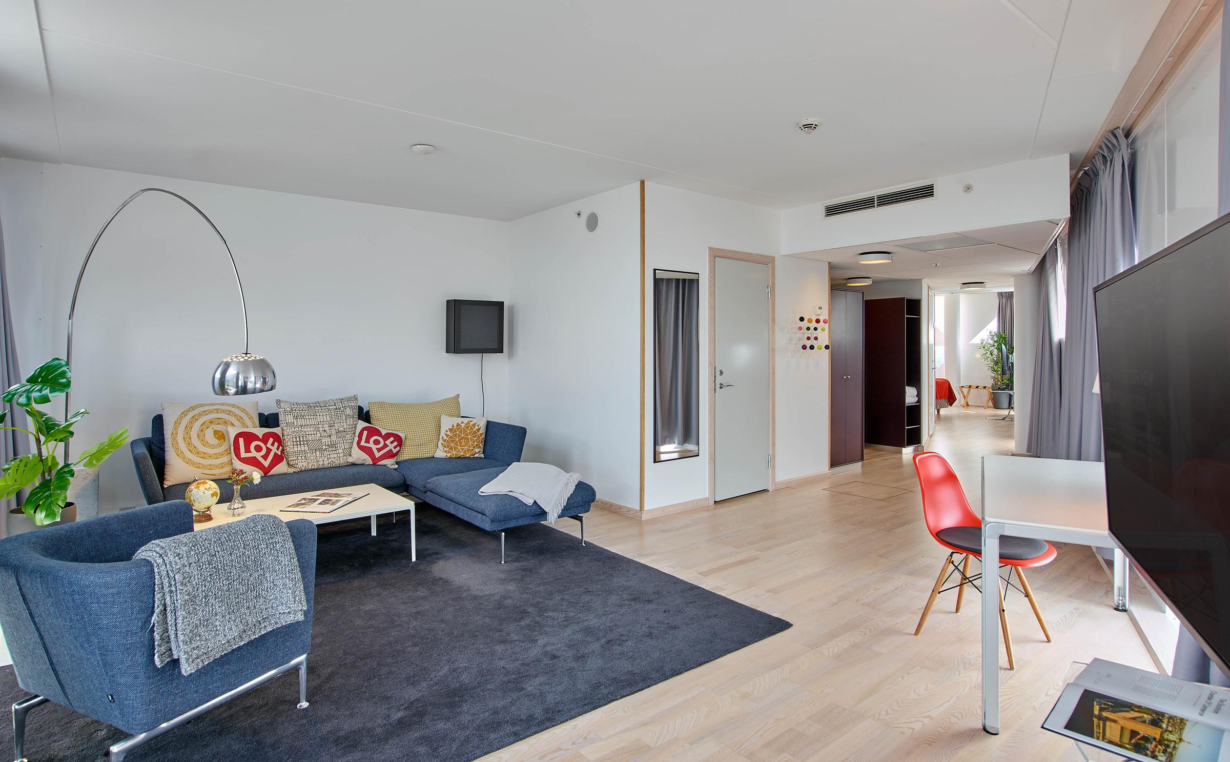 presidential suite at scandic victoria tower in stockholm