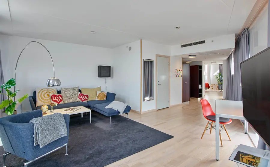 presidential suite at scandic victoria tower in stockholm