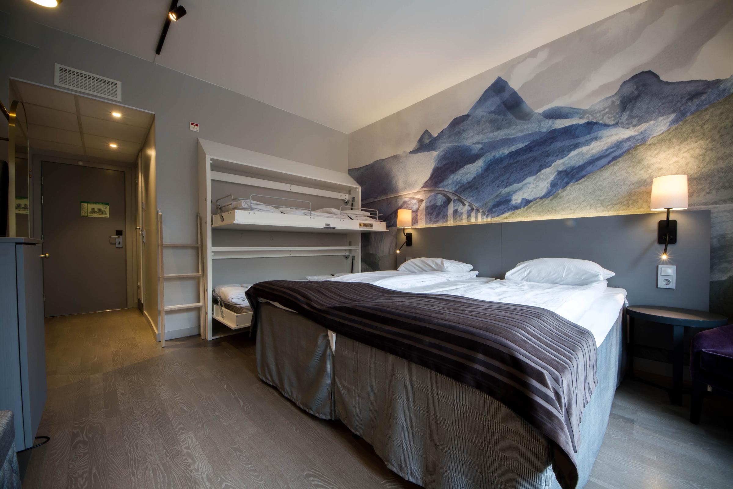 Family standard room with bunkbeds