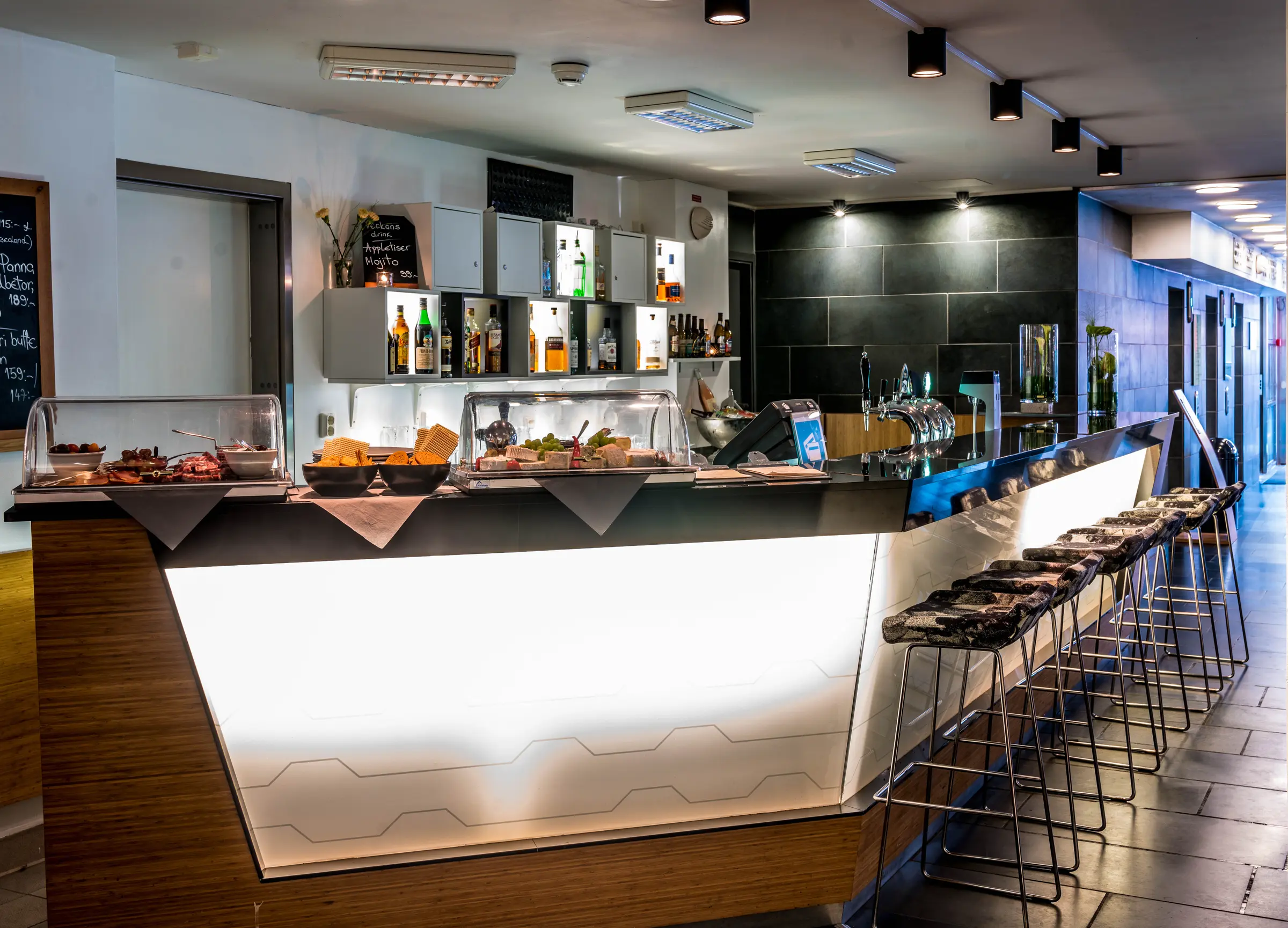 Lobby bar hotel Scandic St Jorgen Malmo