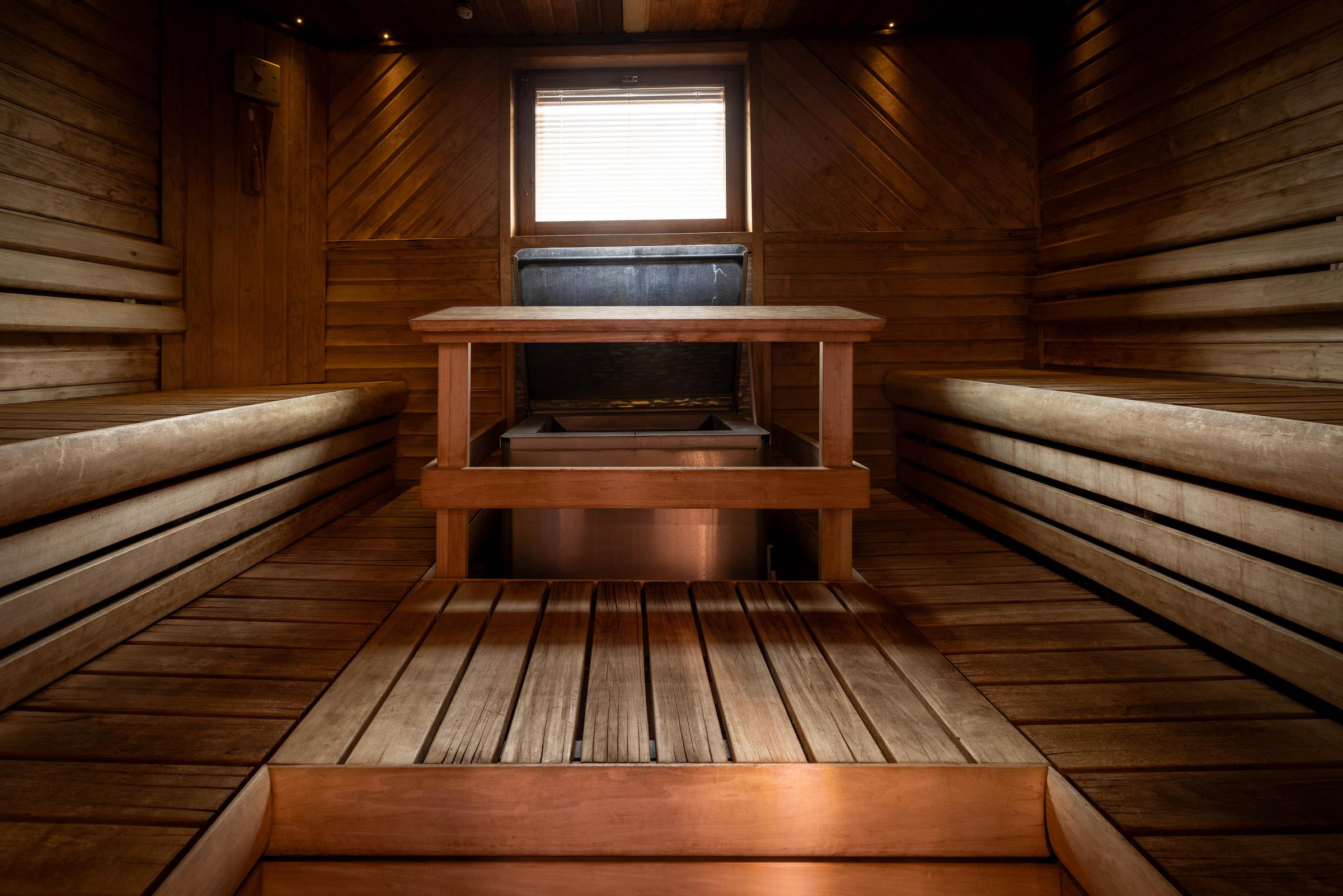 sauna at scandic postitalo