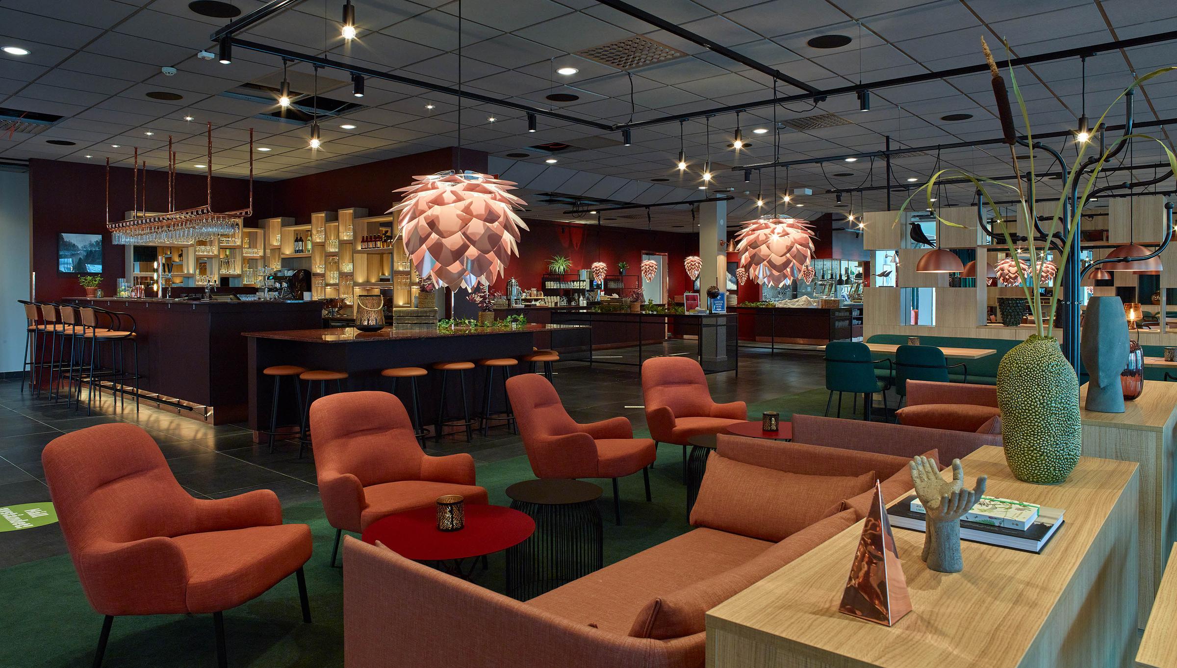 restaurant at scandic ornskoldsvik in sweden