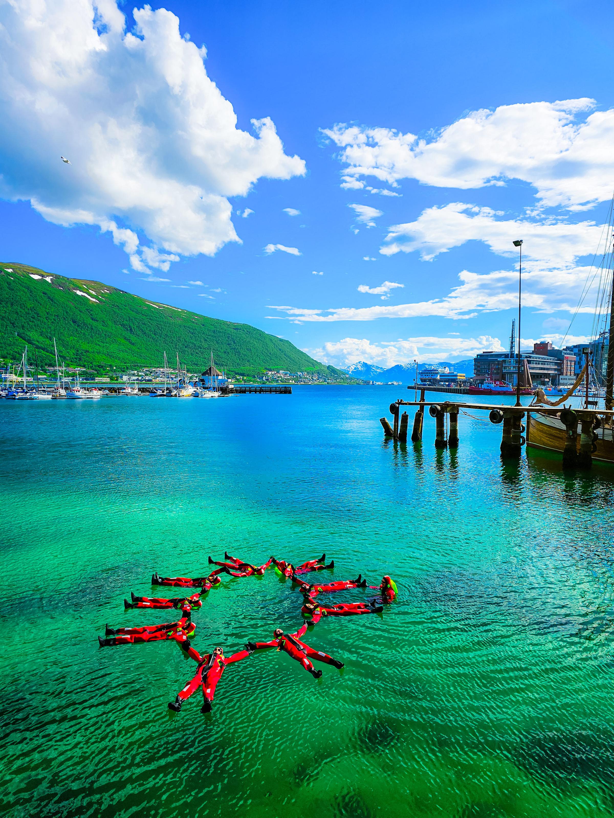Urban floating in Tromsø