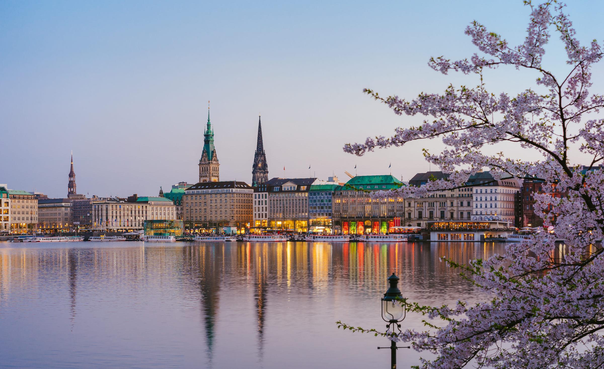 Hamburg Alster view