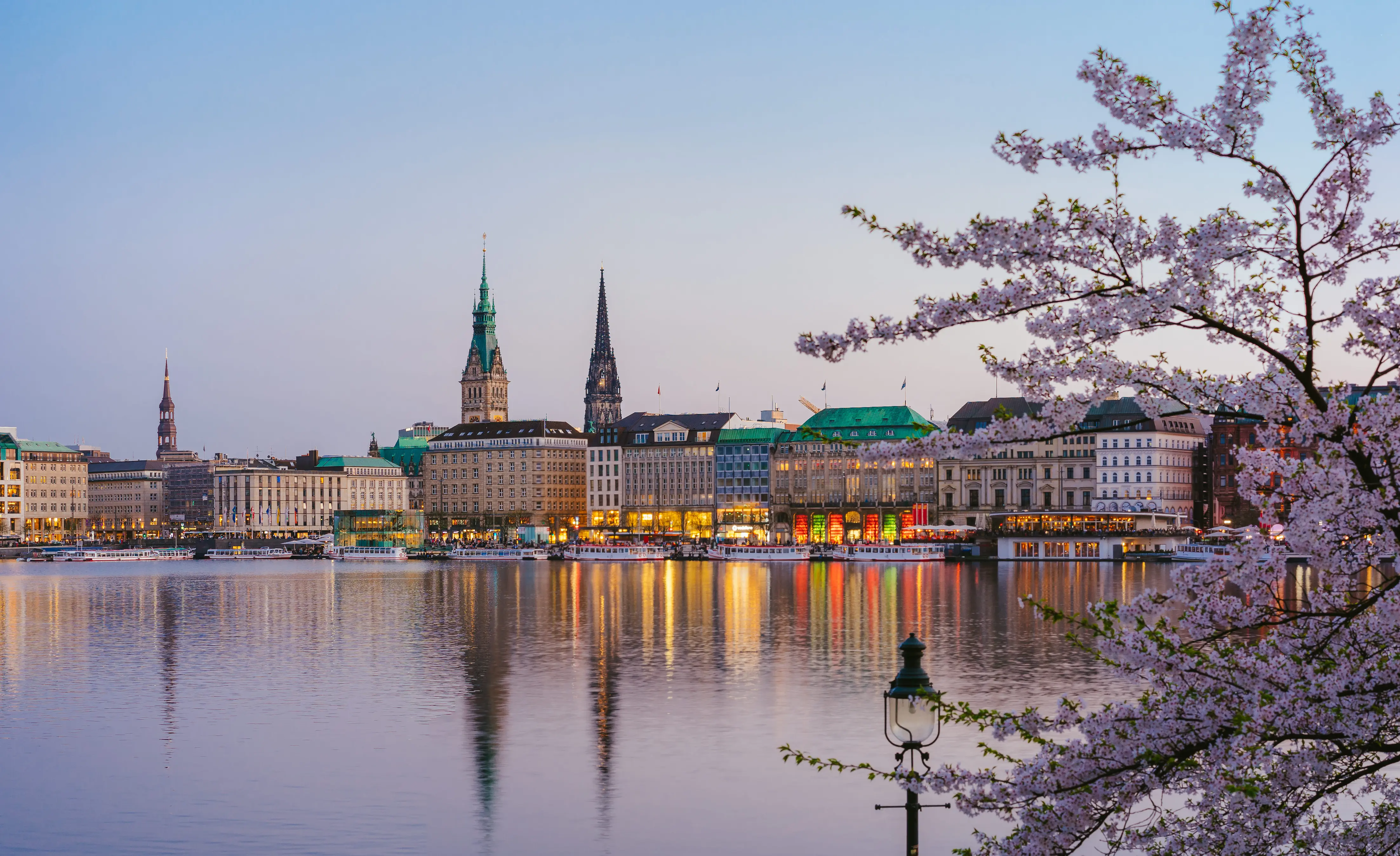 Hamburg Alster view