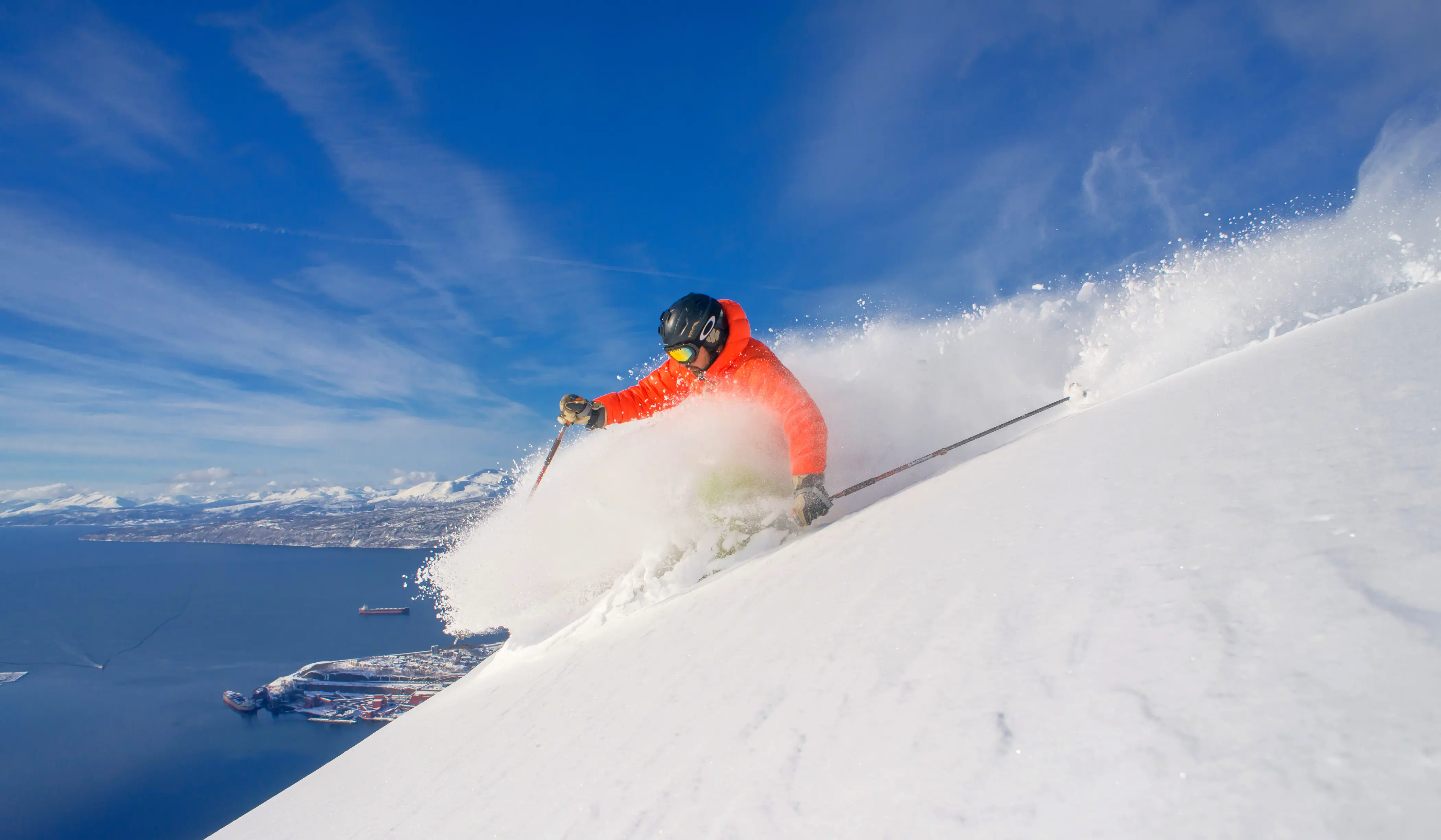 Narvik's ski resort, Narvikfjellet.