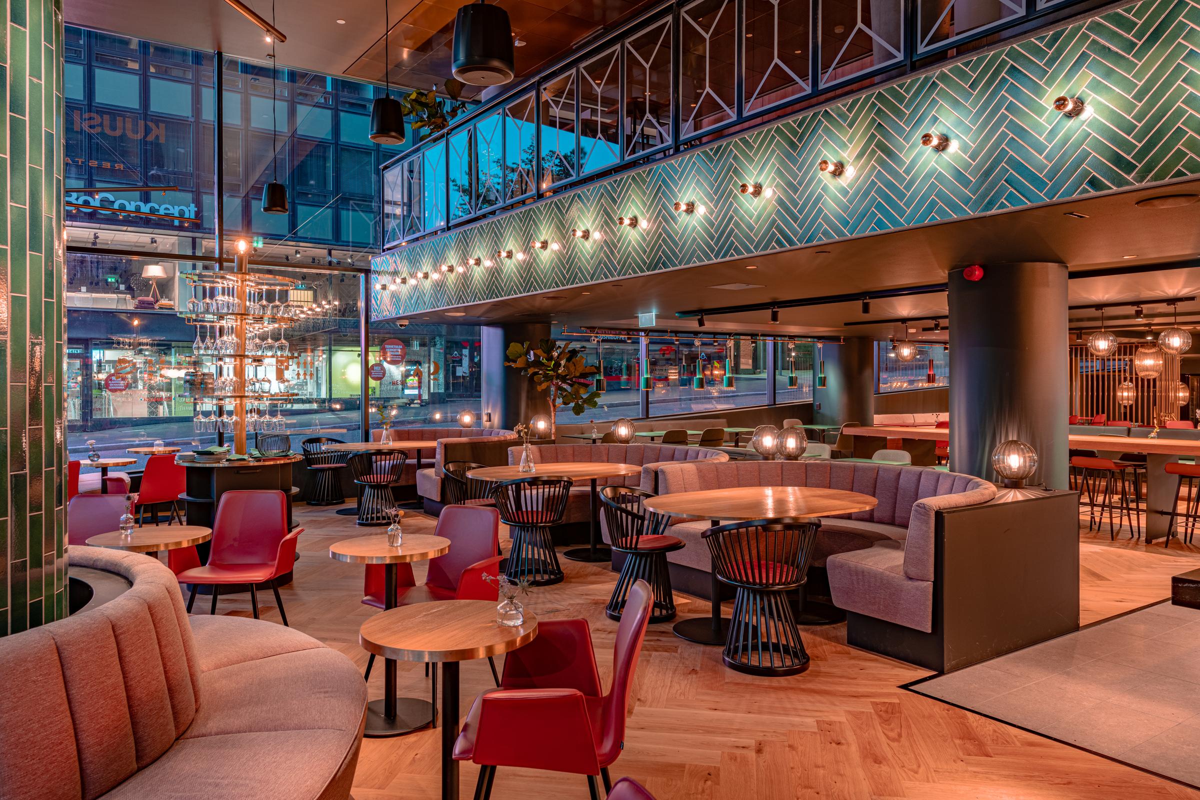 restaurant marski by scandic hotel helsinki city centre finland