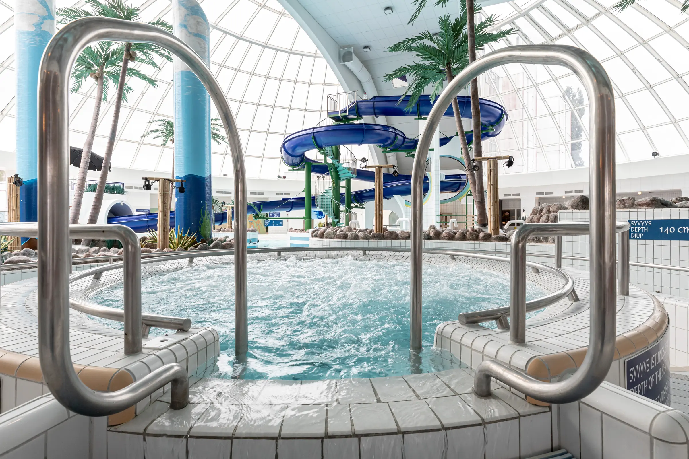 waterpark at scandic eden nokia in finland