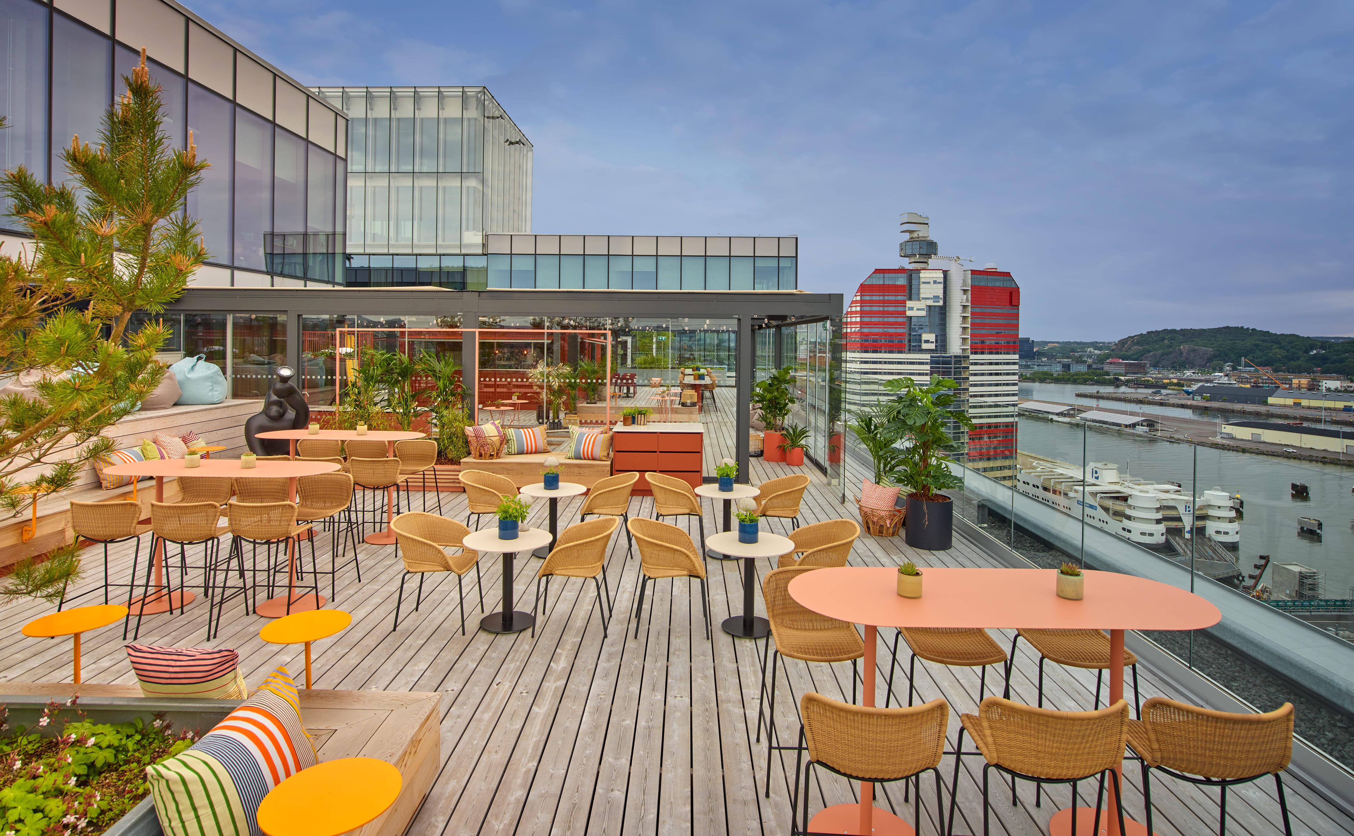 terrace at scandic gothenburg central