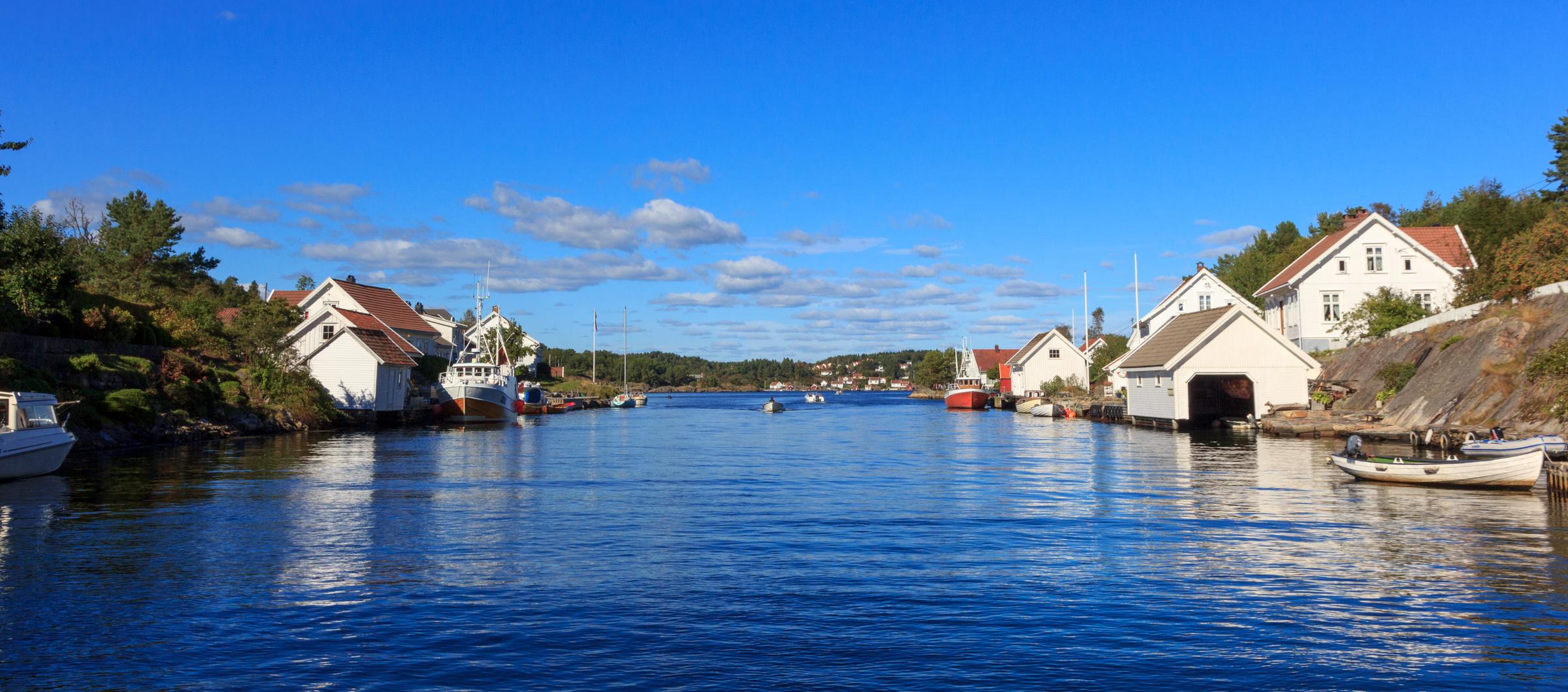500px Photo ID: 125731579 - The Skippergada strait near Kristiansand.