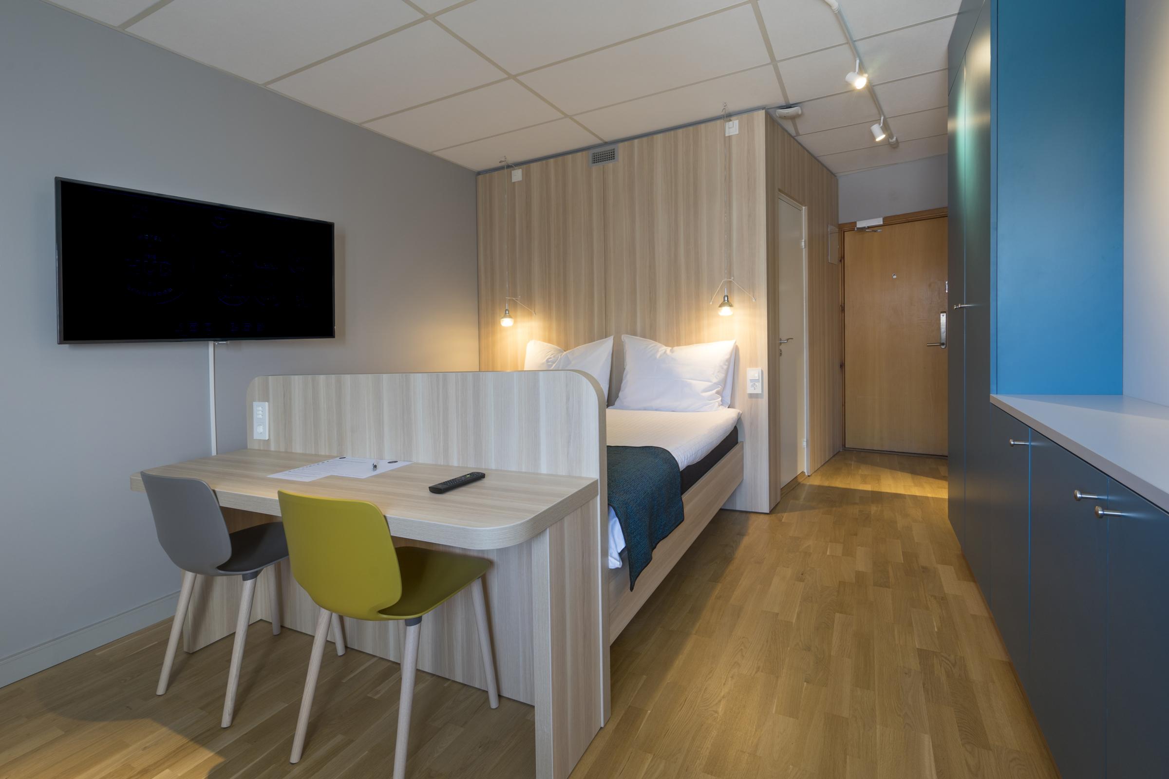 Studio room with pentry hotel Scandic Kista Stockholm