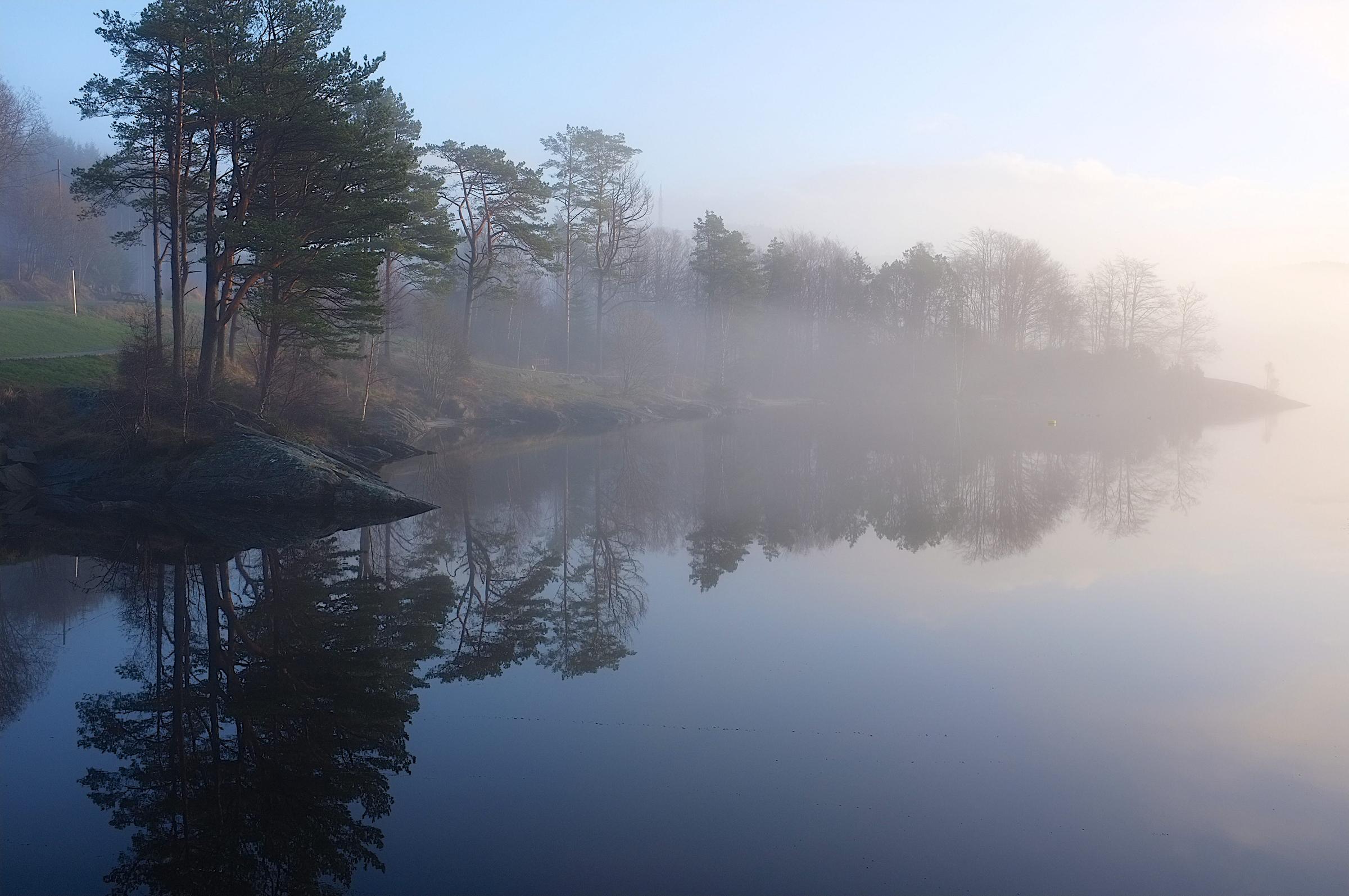 A foggy day in Haugesund