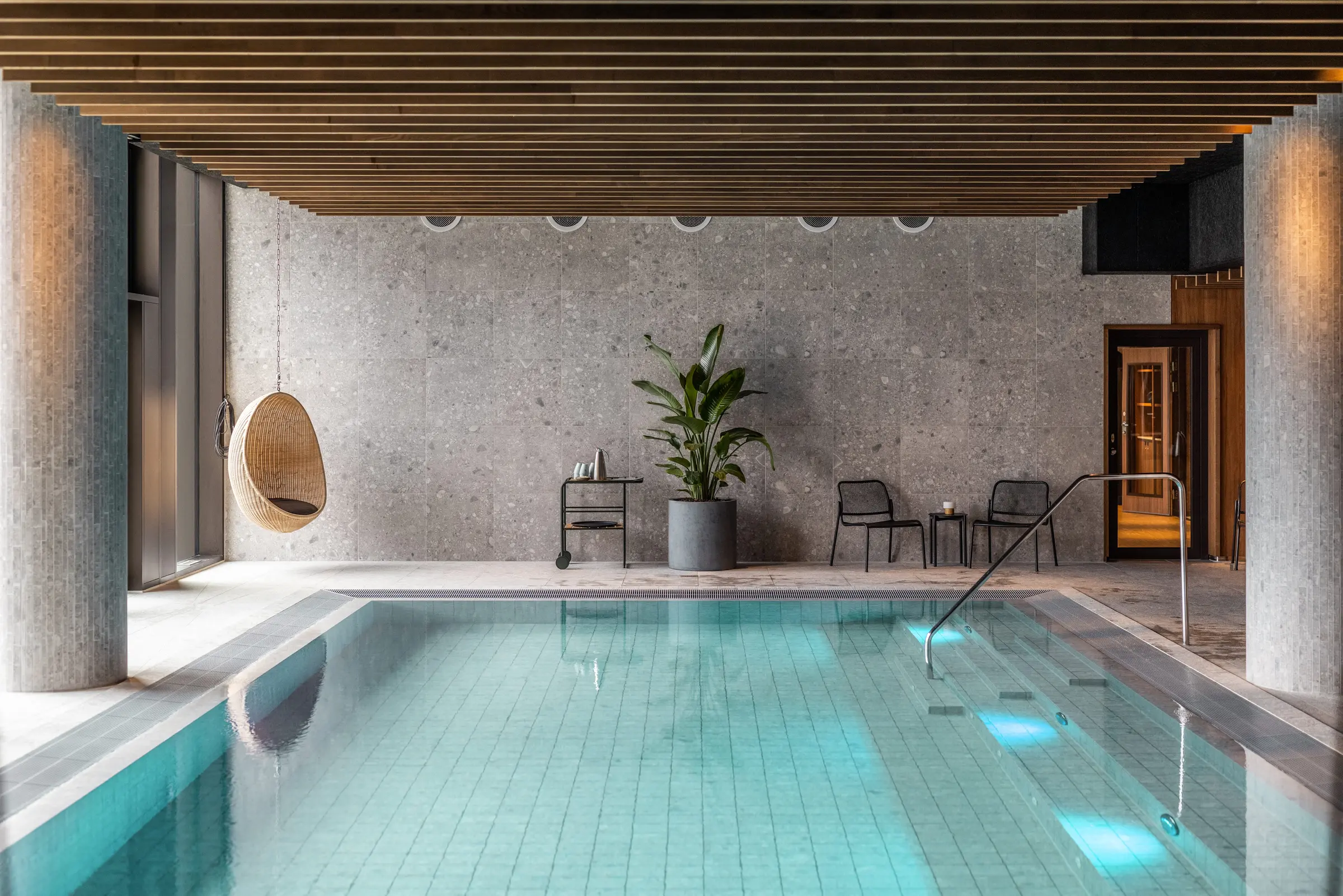 wellness pool at scandic cph strandpark in copenhagen
