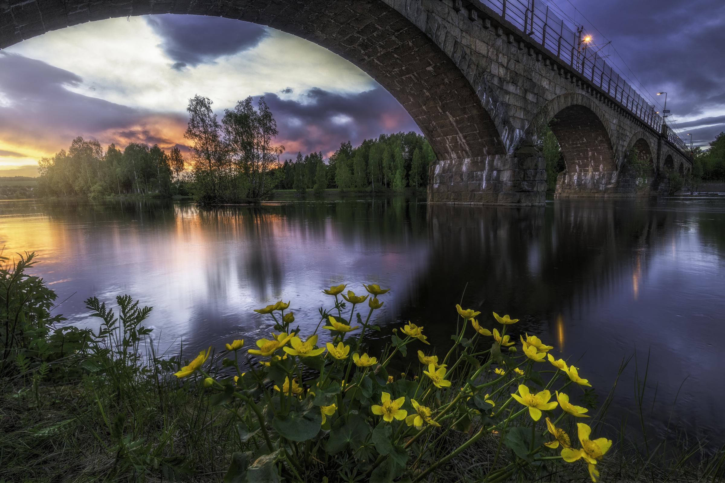 Bridge in Ringerike, close to Honefoss