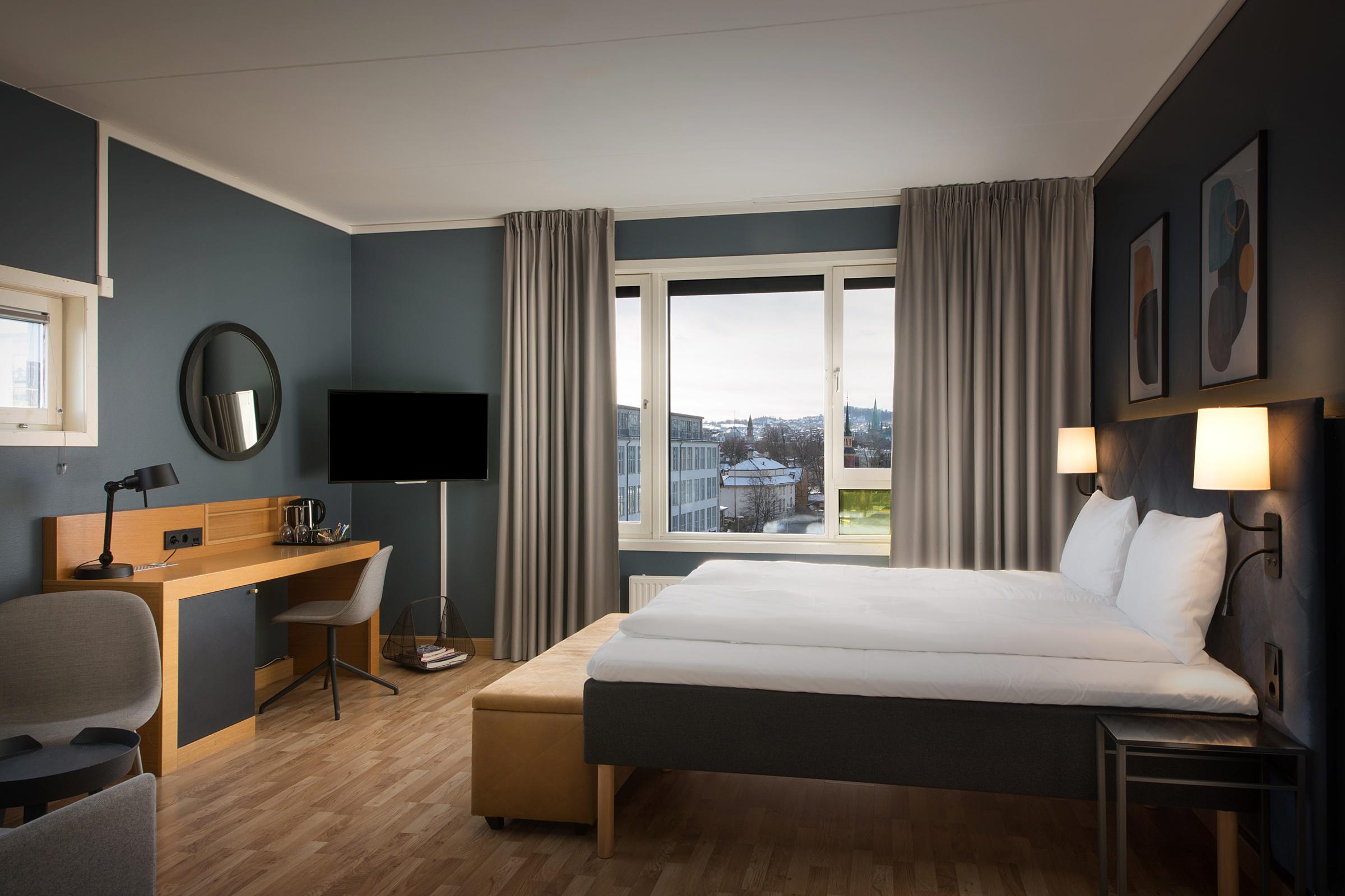 room superior at scandic solsiden in trondheim norway