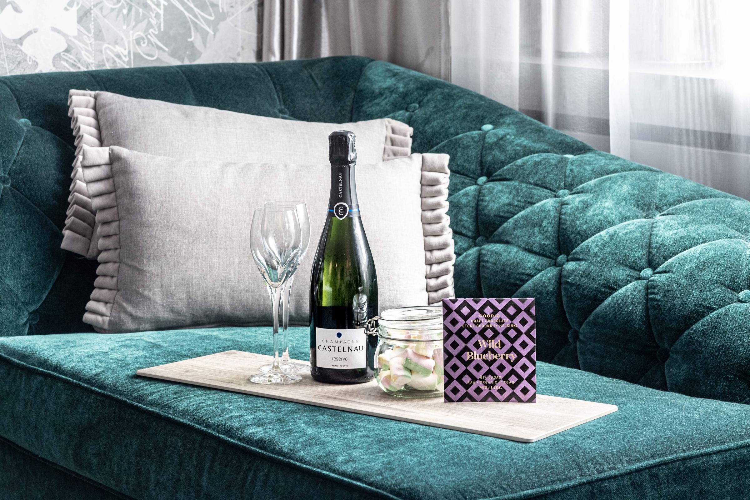 celebrate with champagne ancillary scandic hotels finland