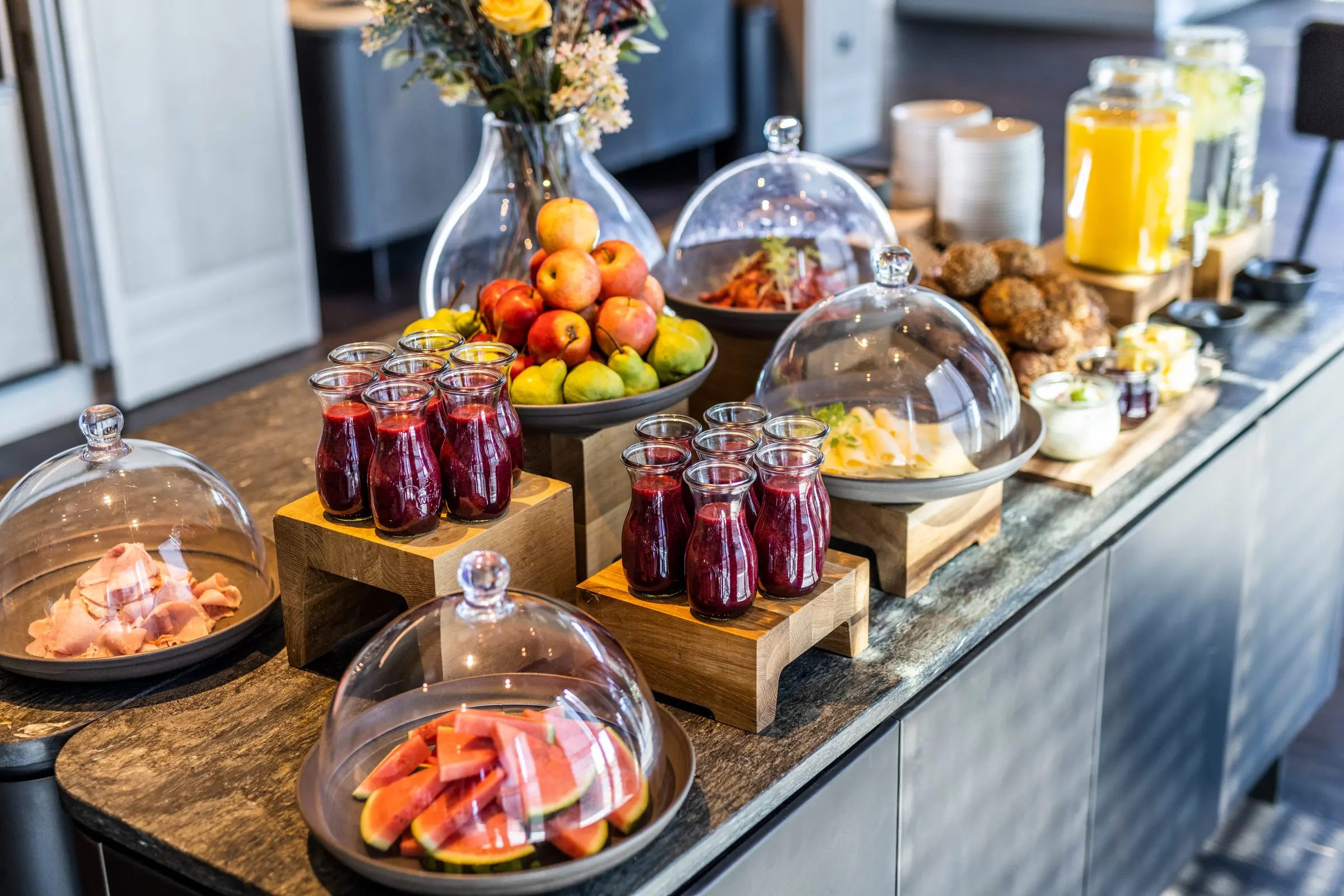 breakfast at scandic spectrum in copenhagen