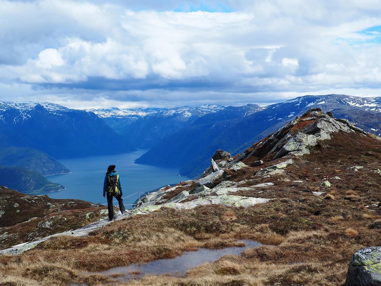Hiking at Voss
