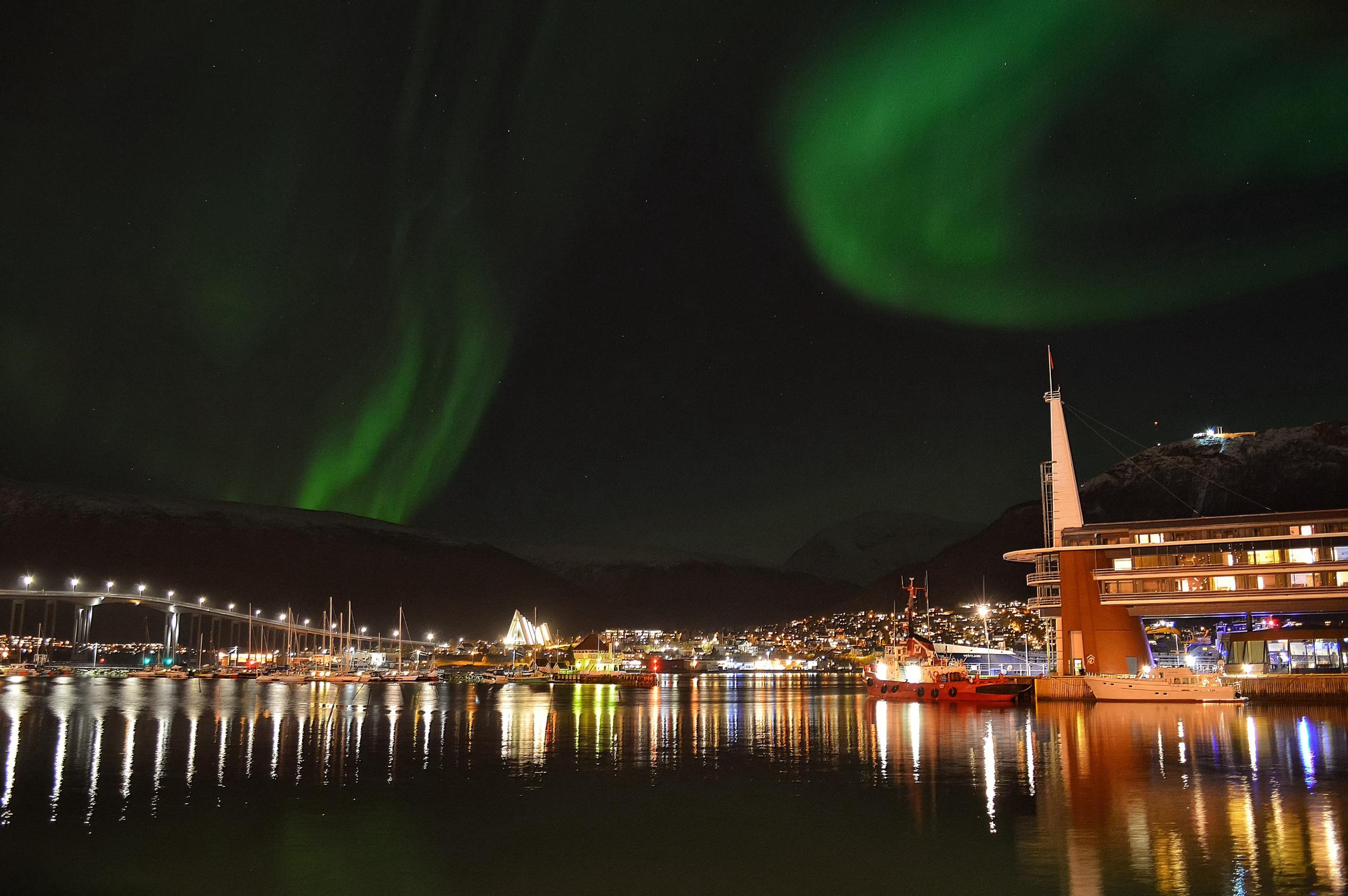Nordlys over Tromsø