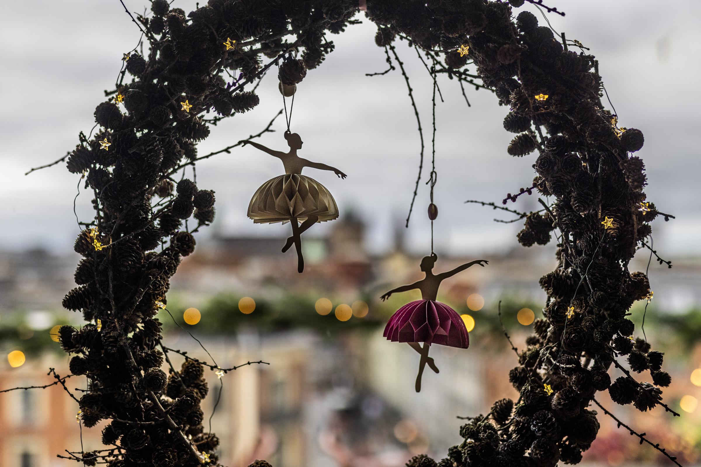 christmas decoration at scandic norreport in copenhagen