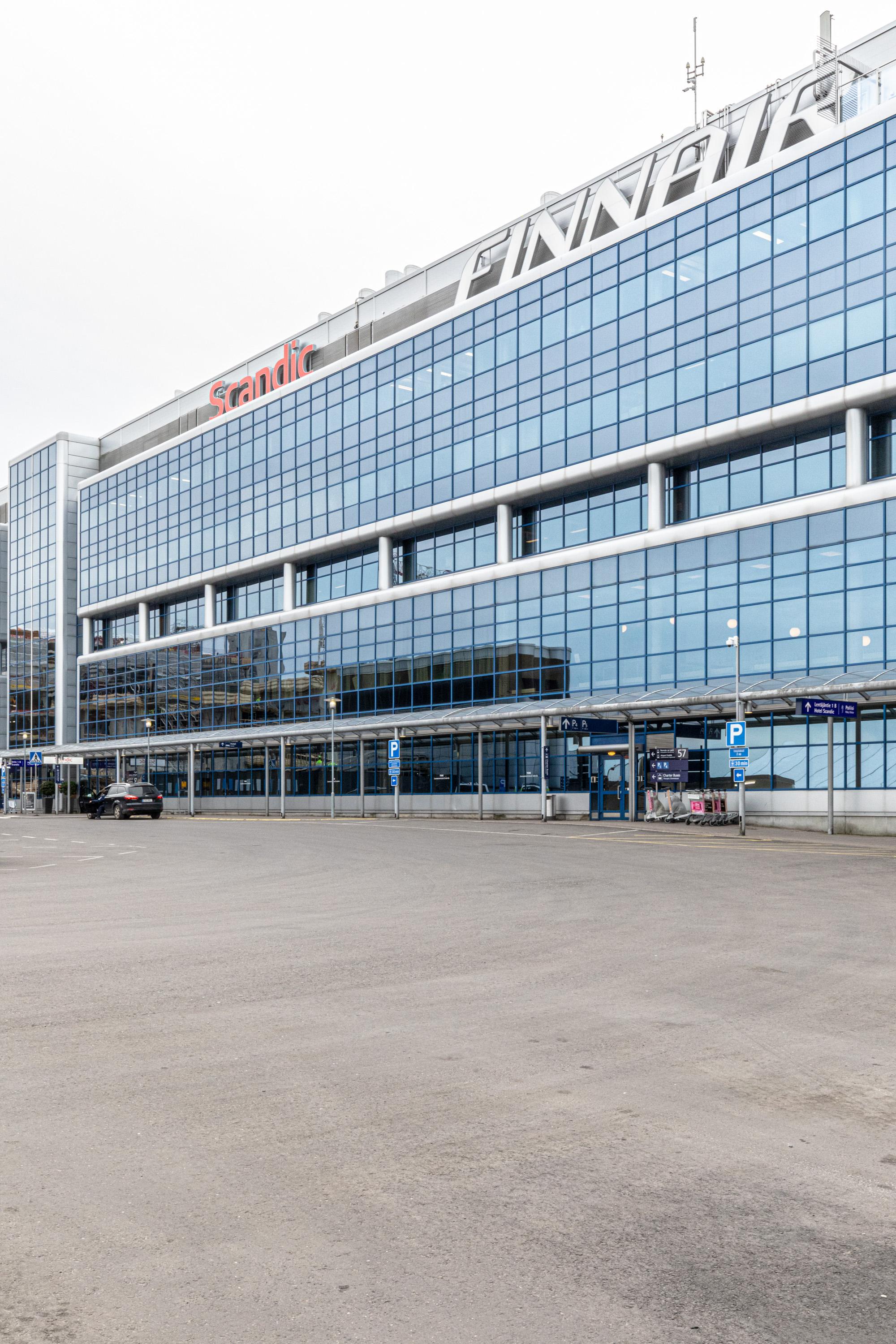 facade of scandic helsinki airport helsinki
