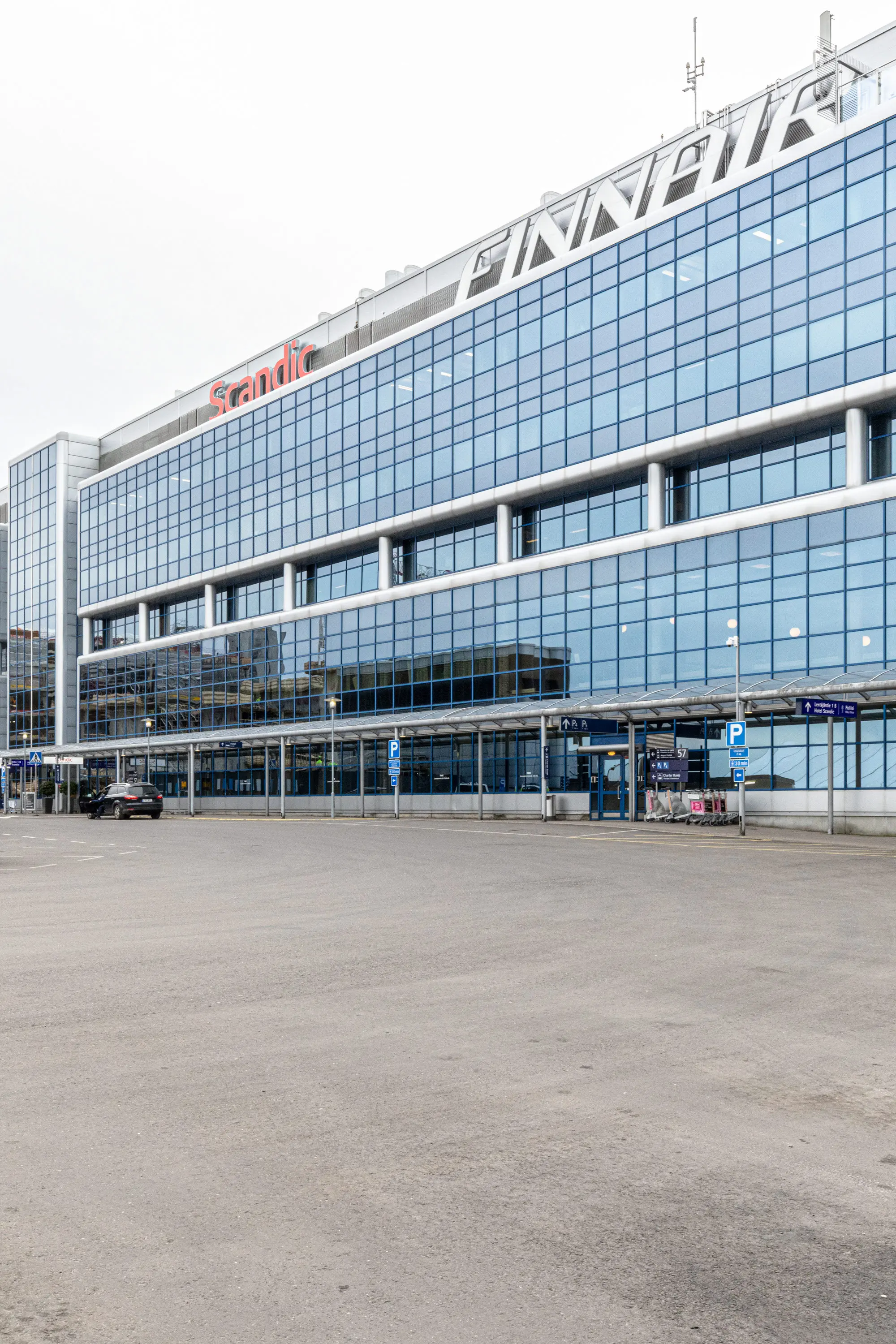 facade of scandic helsinki airport helsinki