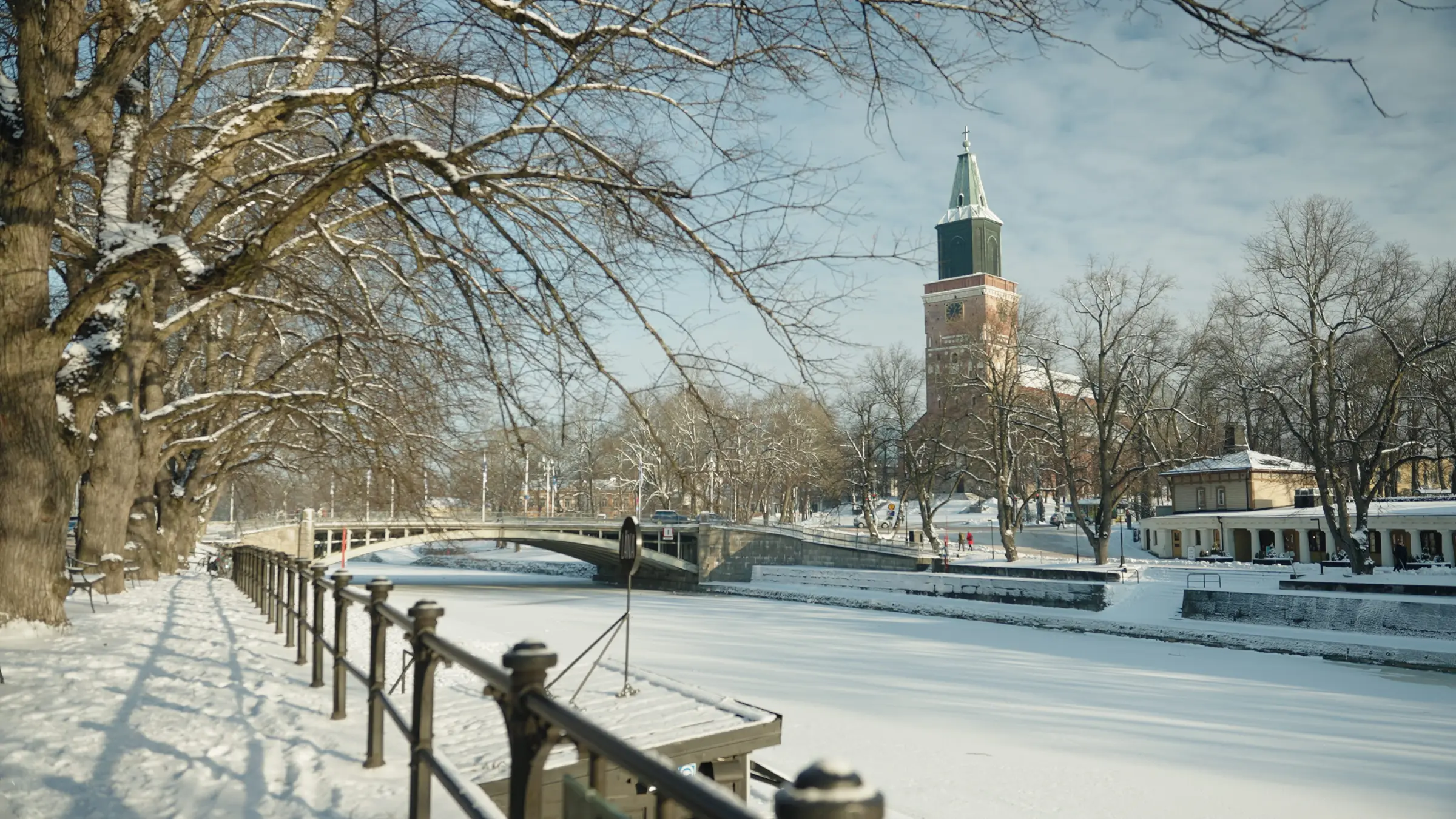 turku talvi aurajoki