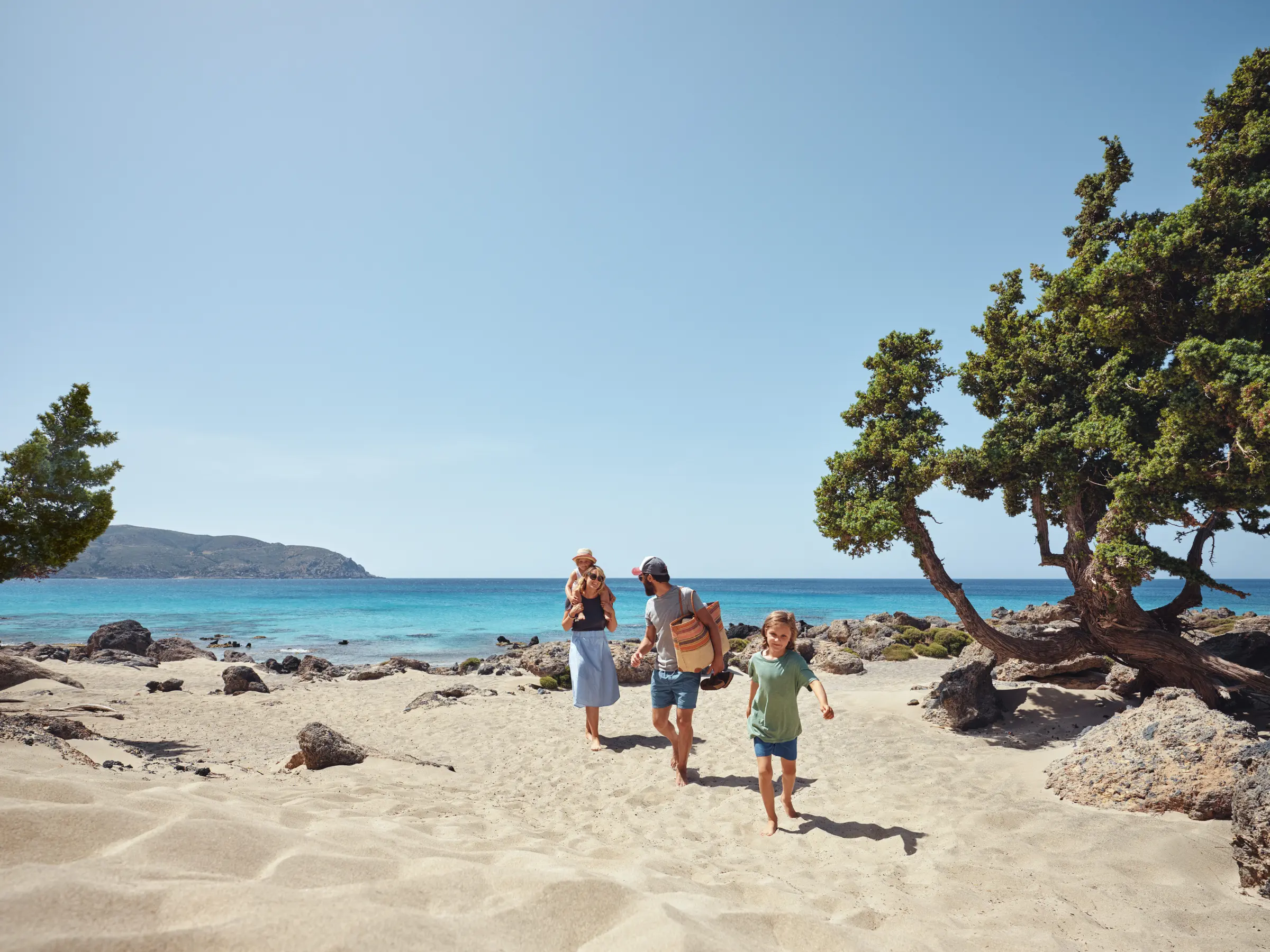 People enjoying vacation