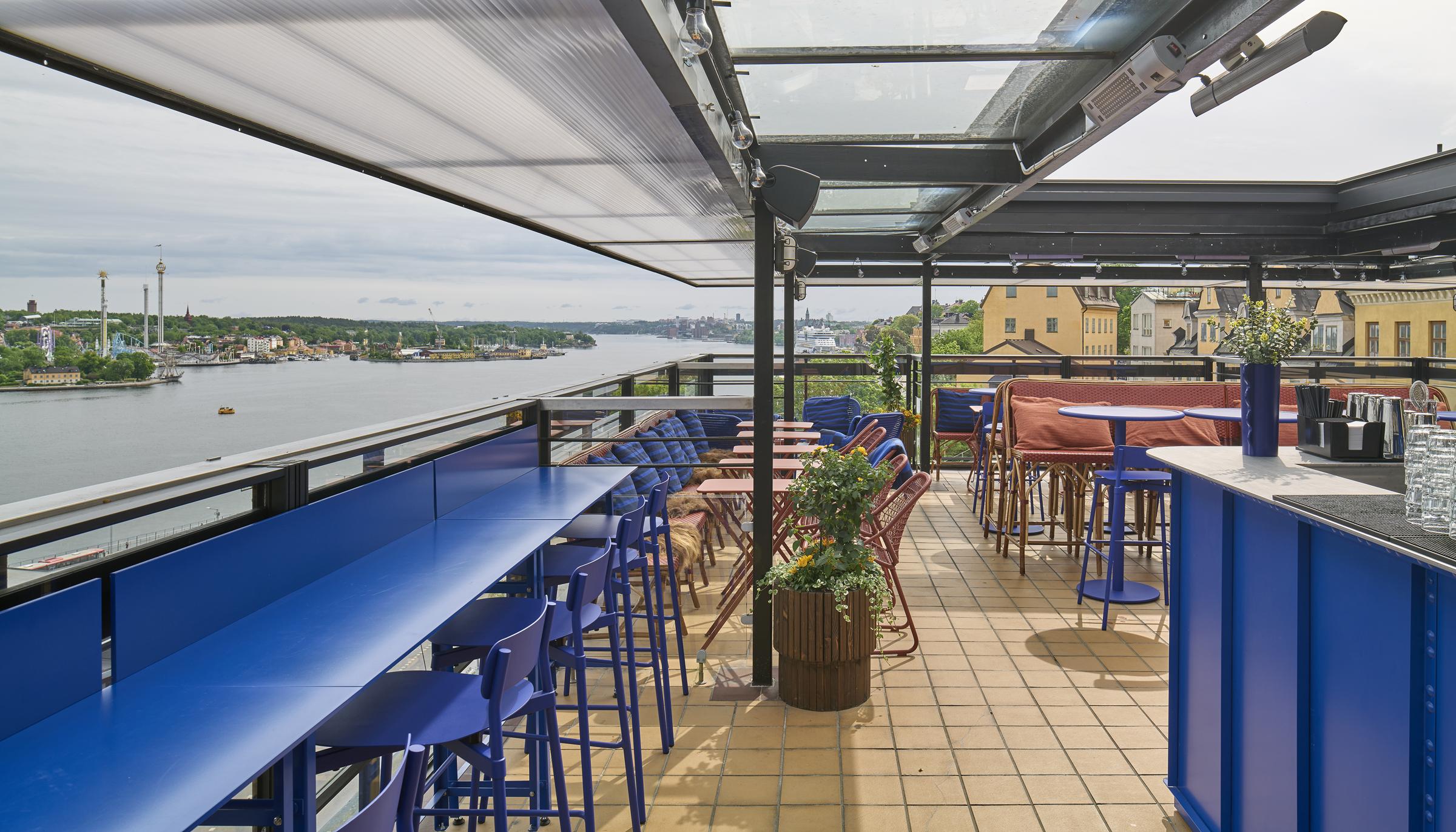 rooftop bar at scandic sjöfartshotellet