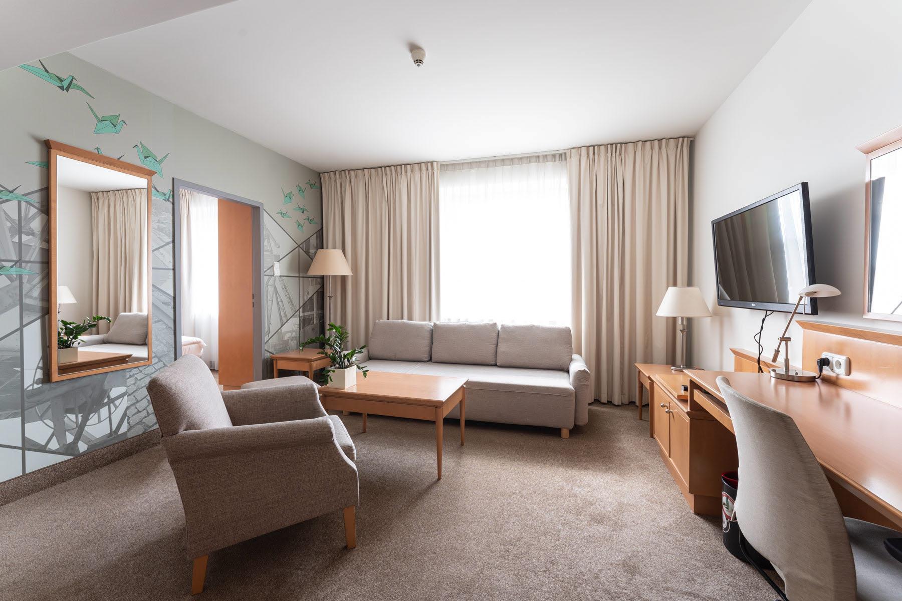 Junior Suite at Scandic Gdansk