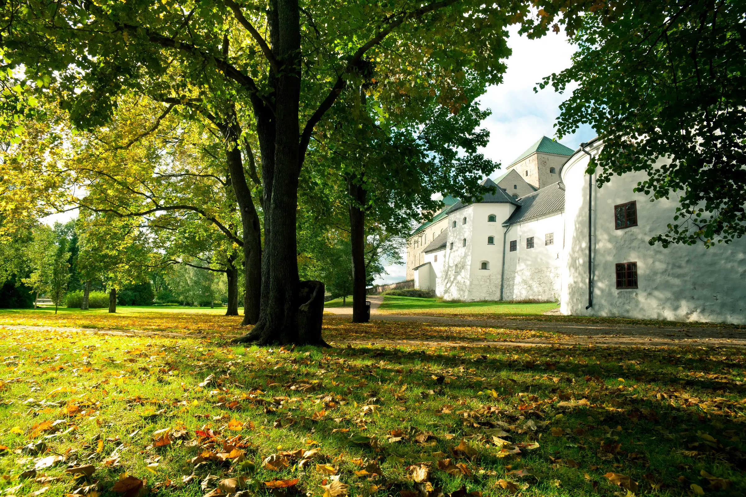 Turun linna syksyllä