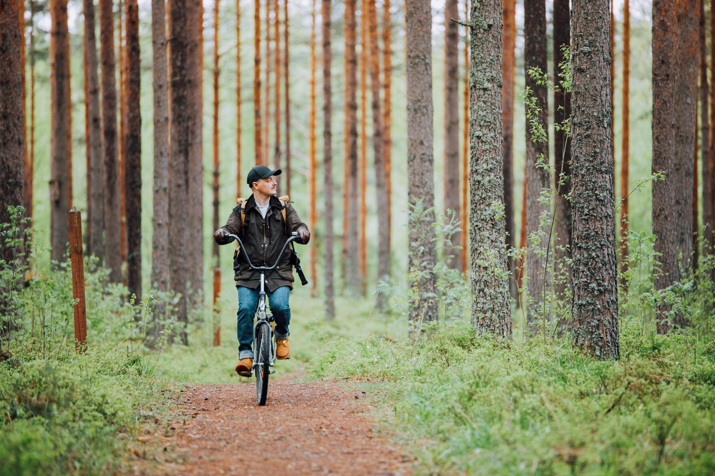 aulanko luonnonsuojelualue joutsenlampi pyöräily scandic aulanko kylpylähotelli hämeenlinna suomi