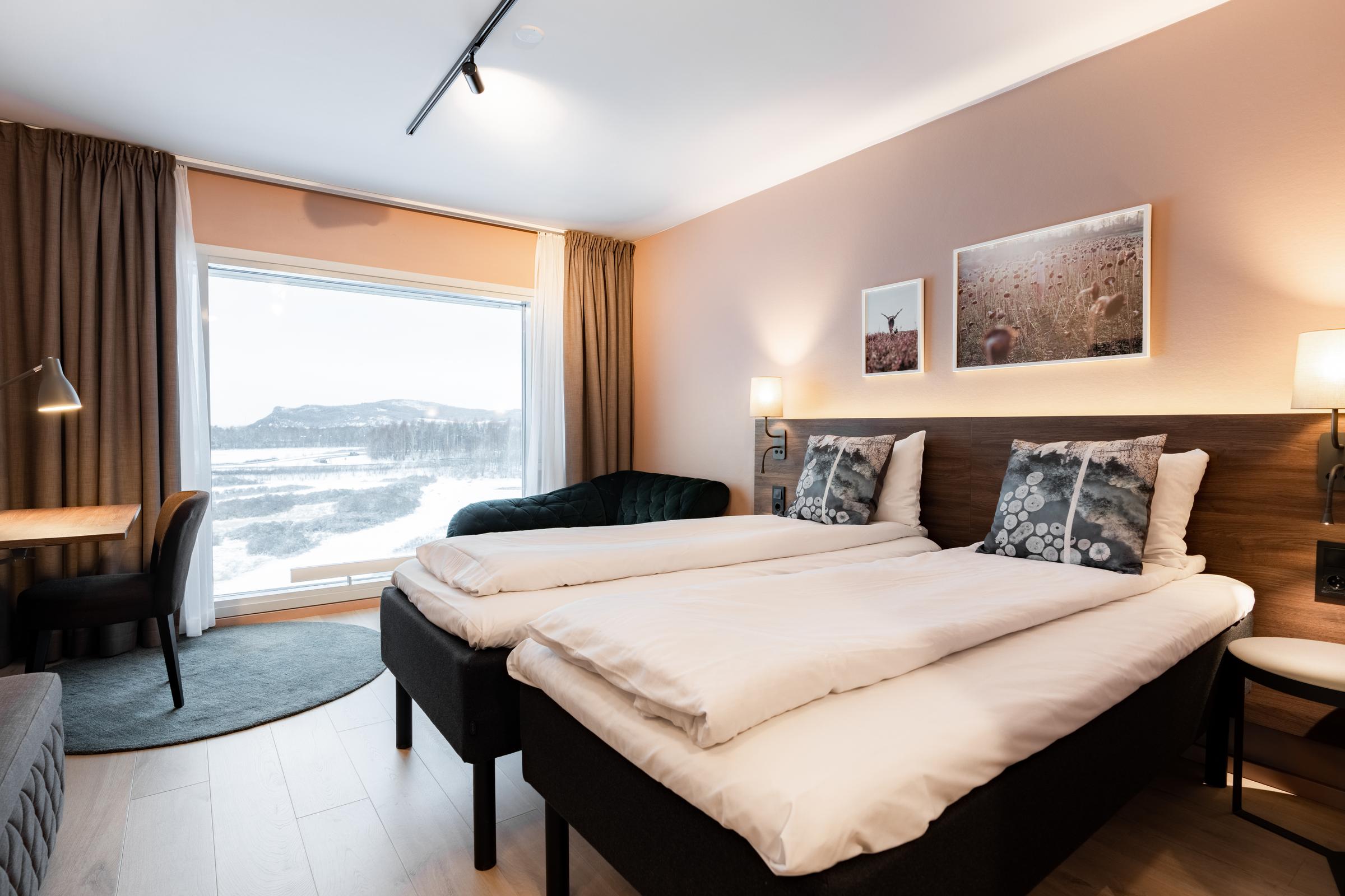 twin room at scandic hell