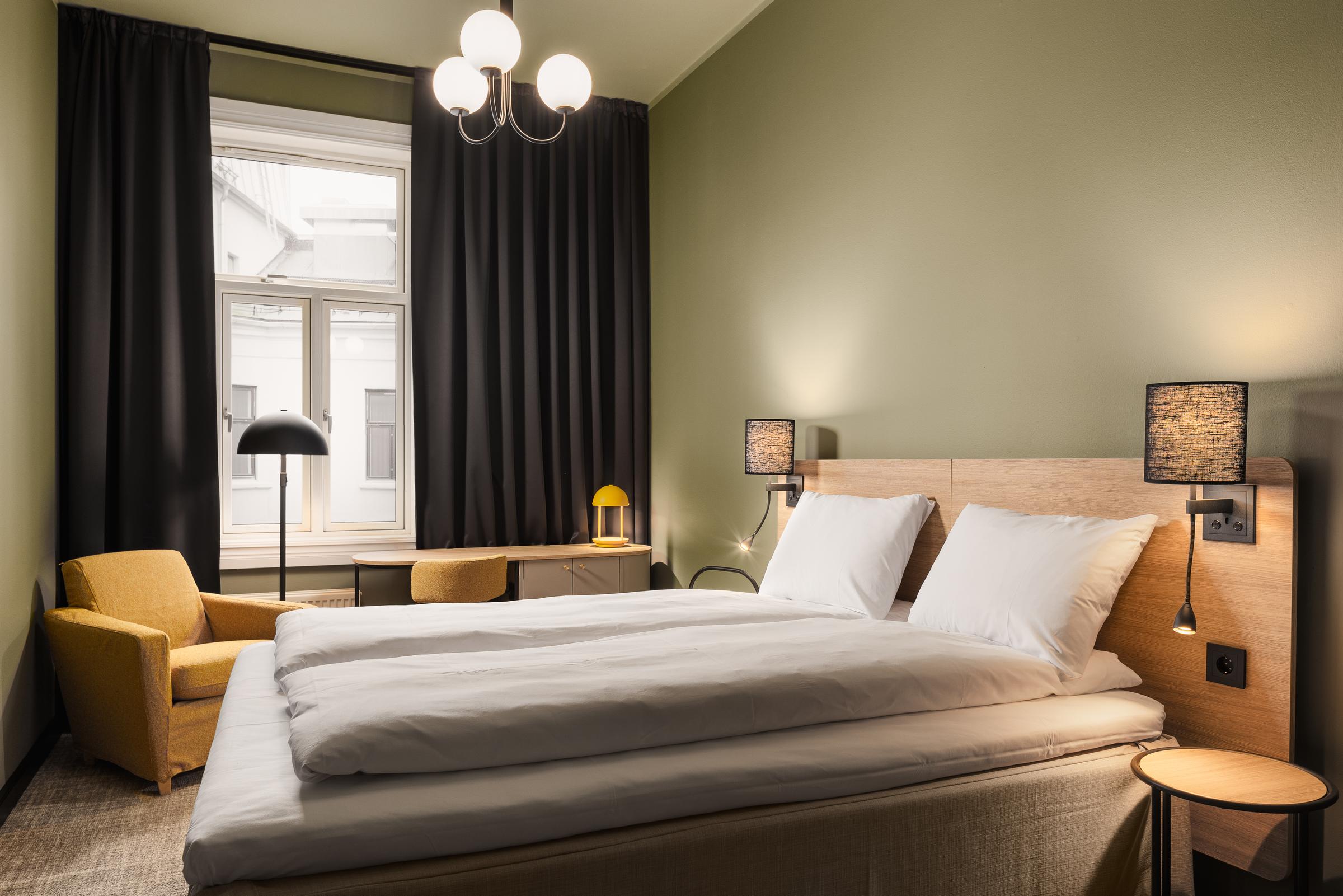 Standard room at Scandic Holberg