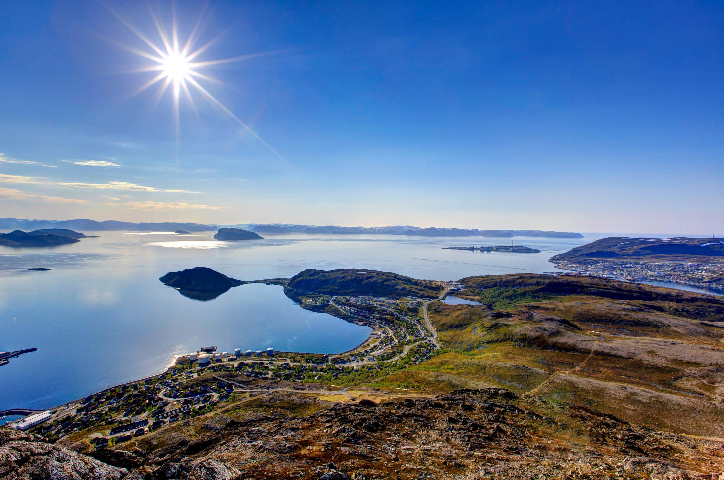 View over Hammerfest