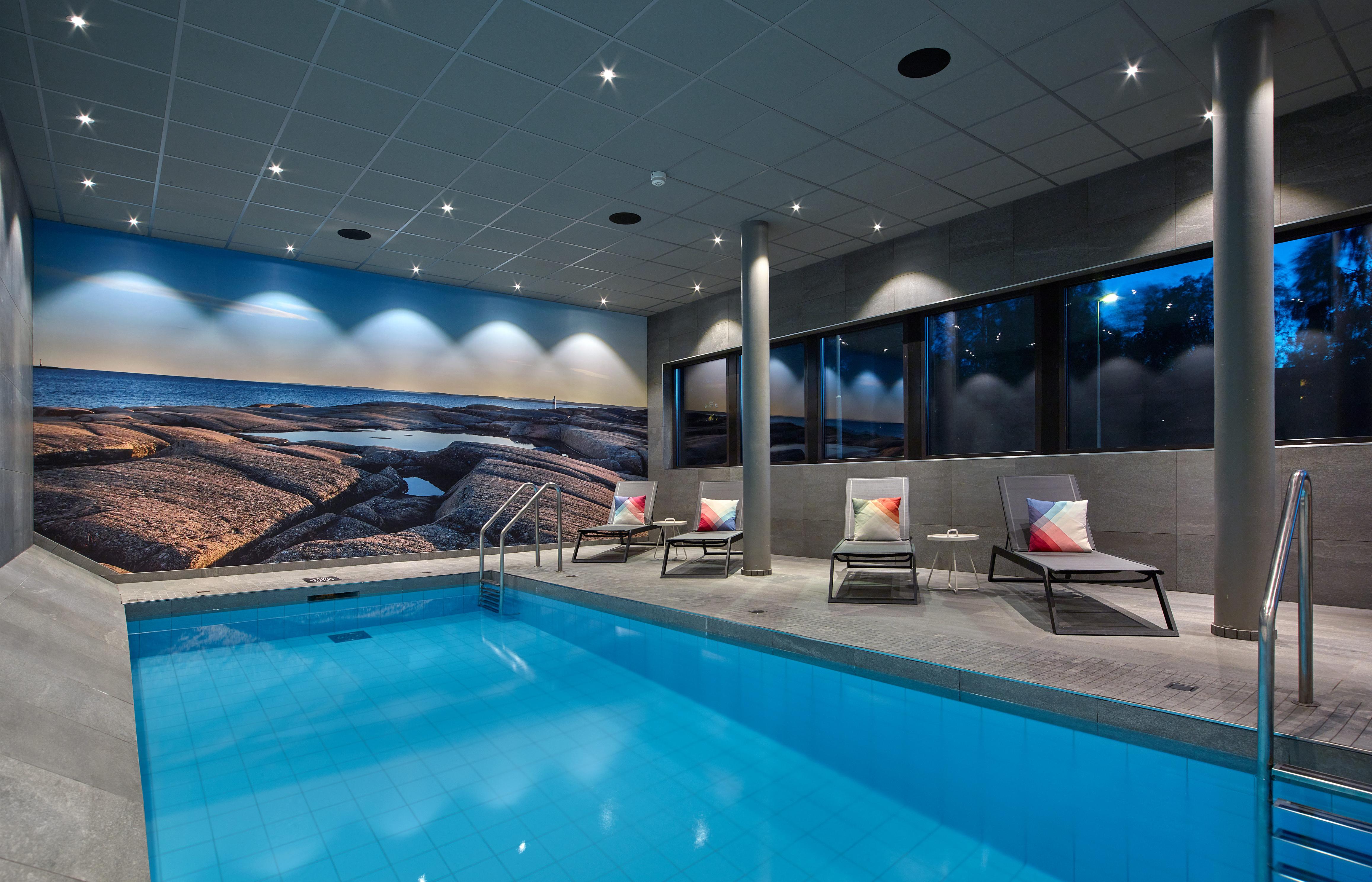 pool at scandic ornskoldsvik in sweden