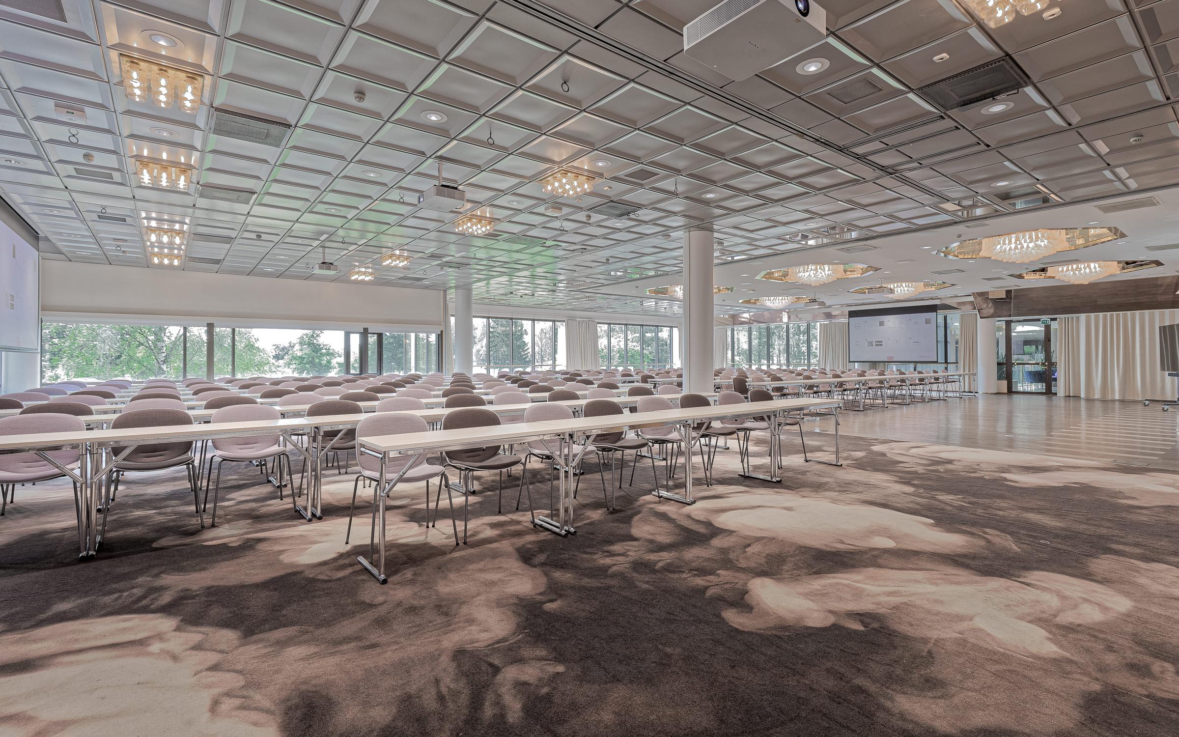 meeting room kallavesi and snellman classroom style