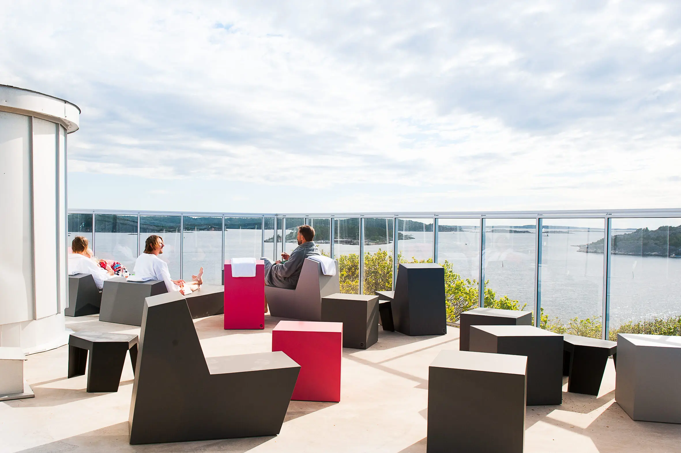 Terrace hotel Scandic Laholmen Stromstad