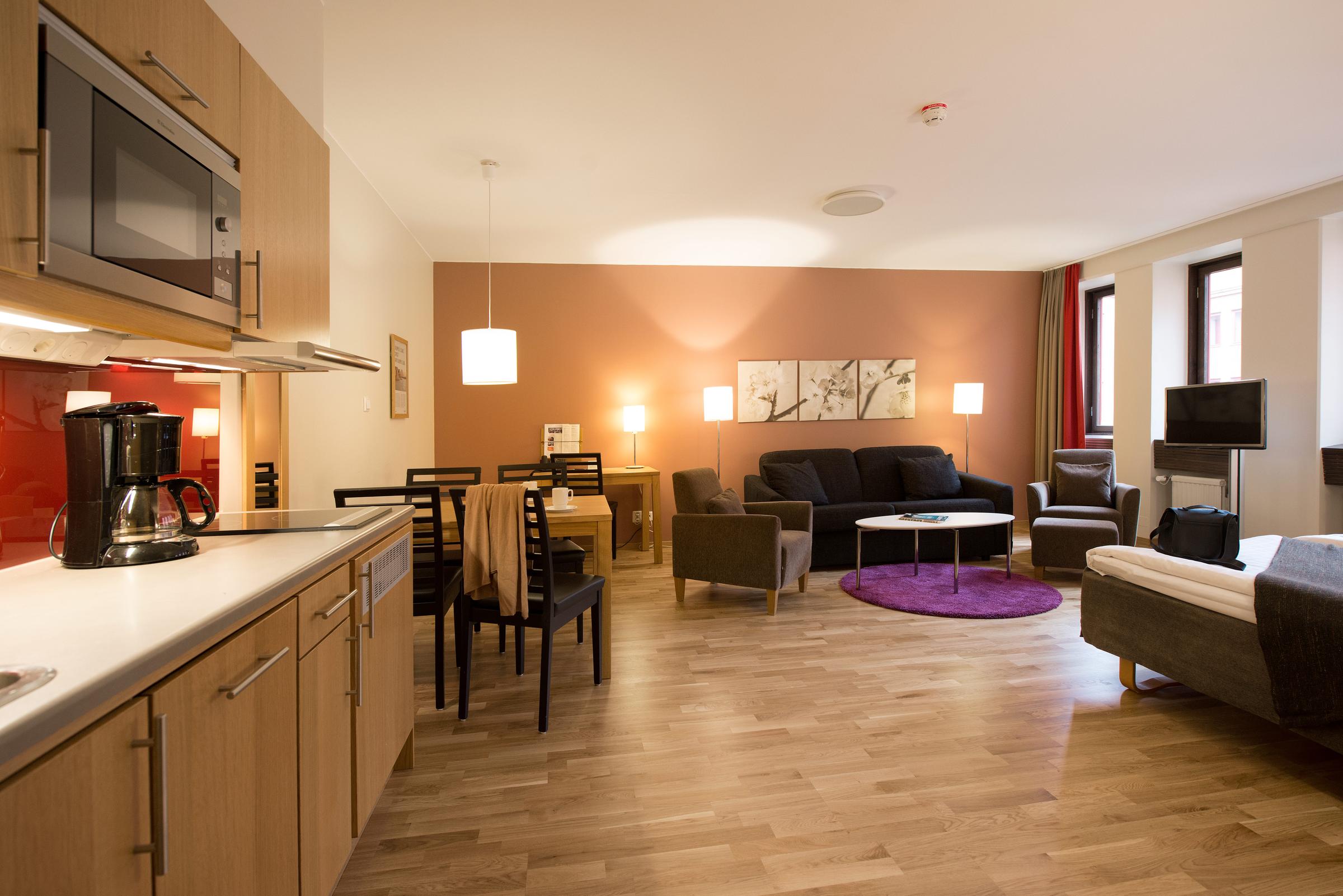 Room Standard Family Four Kitchenette Scandic Malmö City