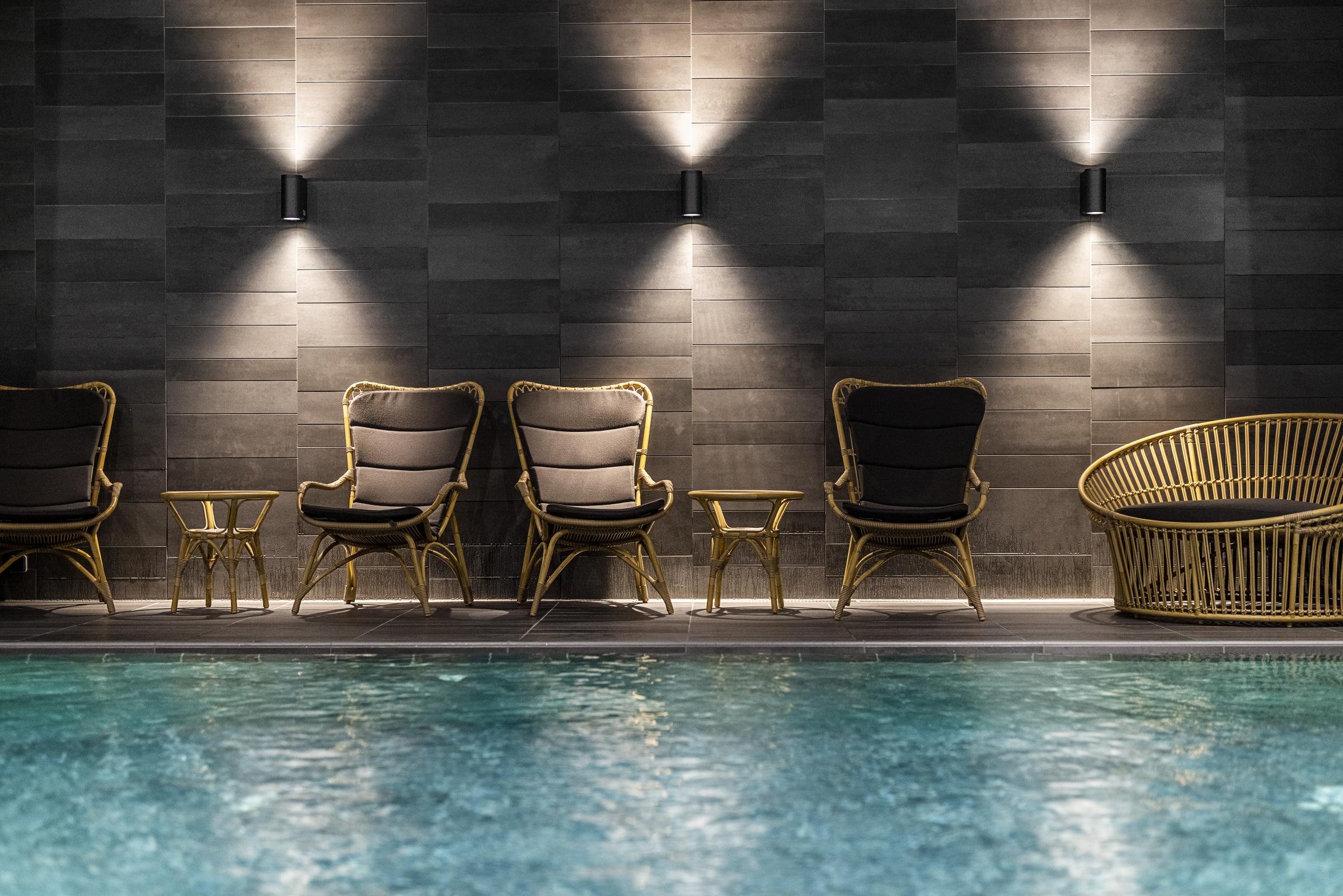 pool in wellness area at scandic spectrum
