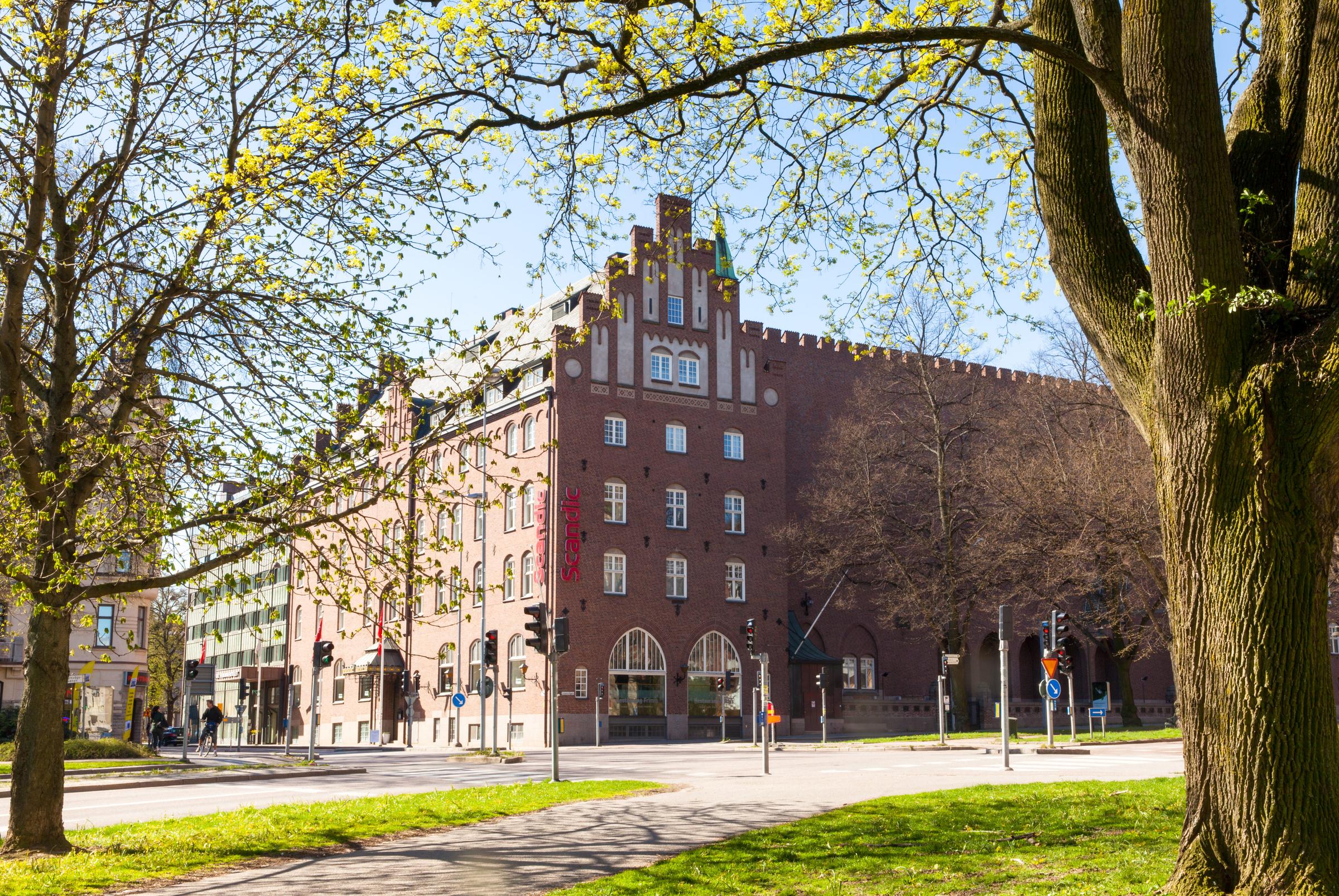 Facade hotel Scandic Frimurarehotellet