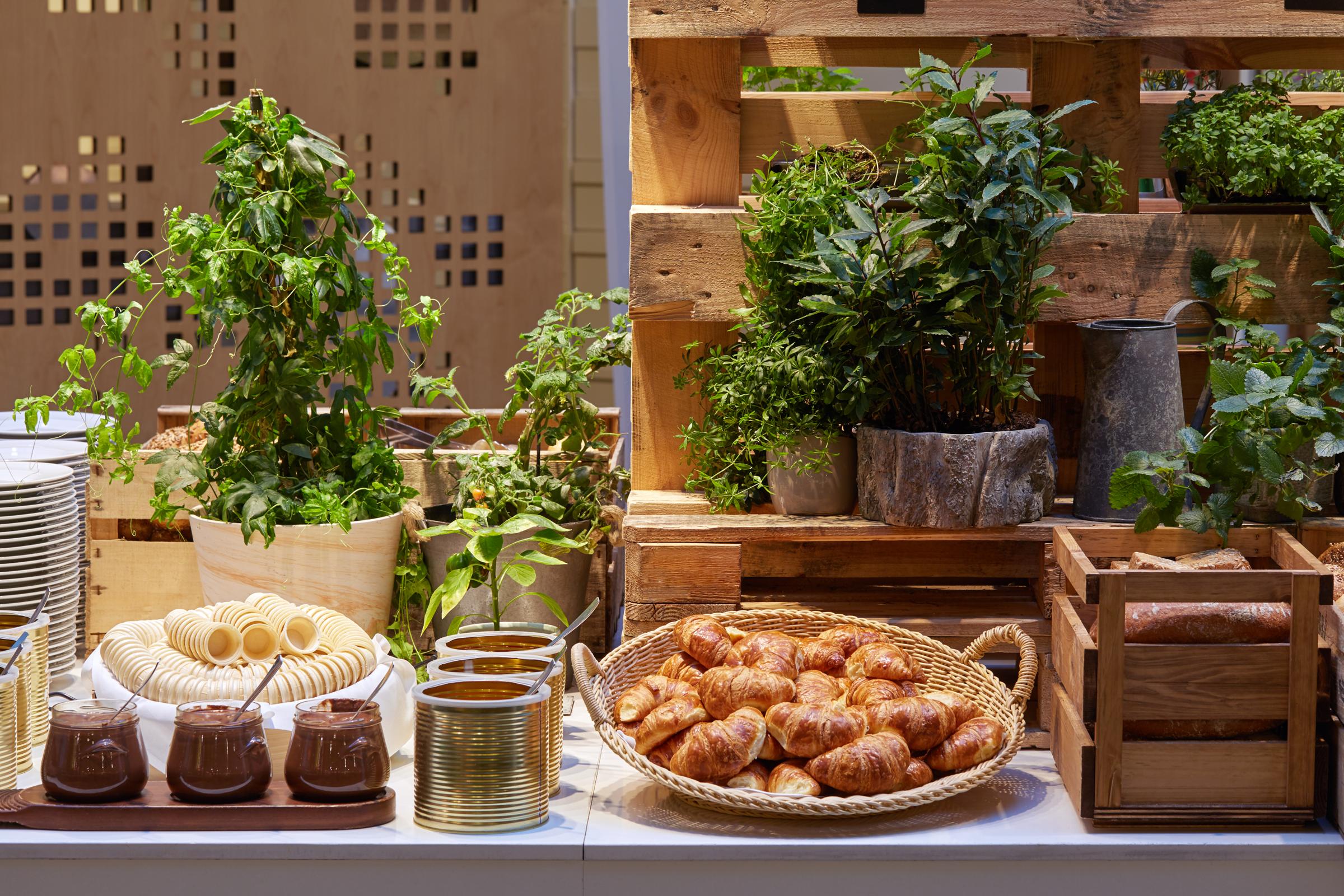 breakfast at scandic berlin potsdamer platz in germany