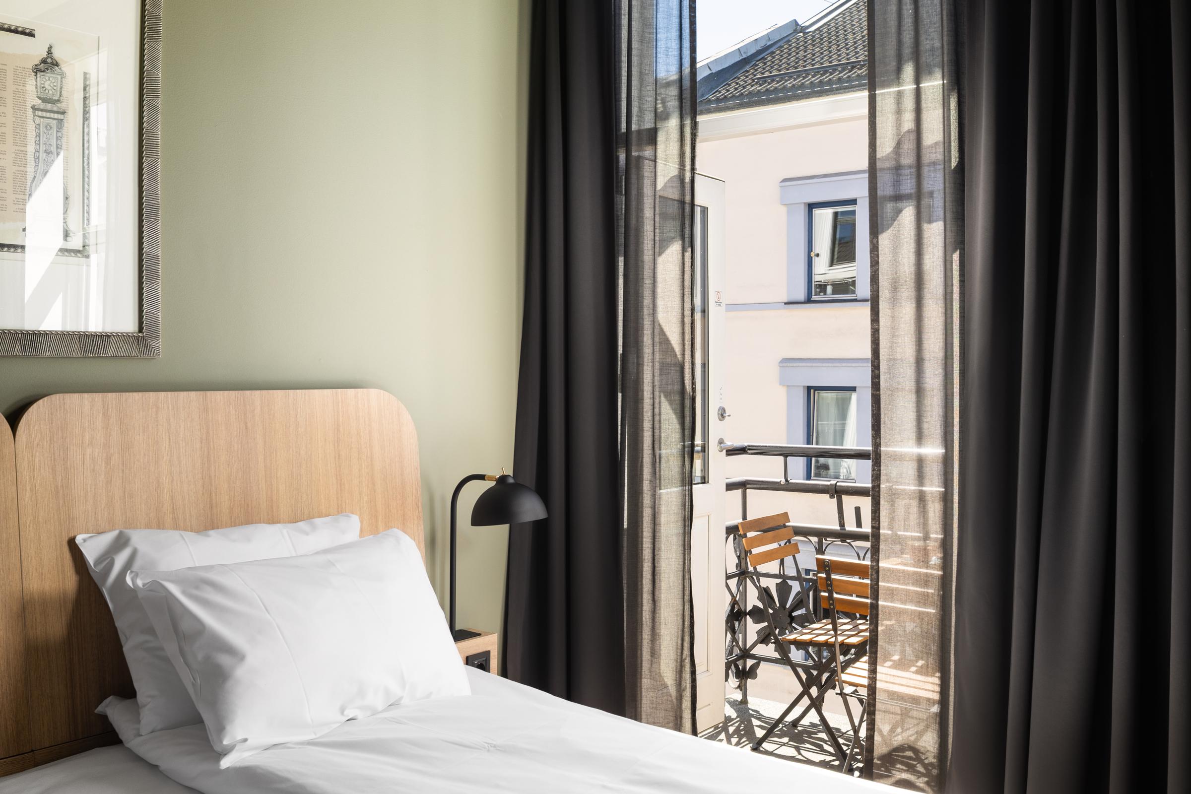 Room with balcony at Scandic Holberg