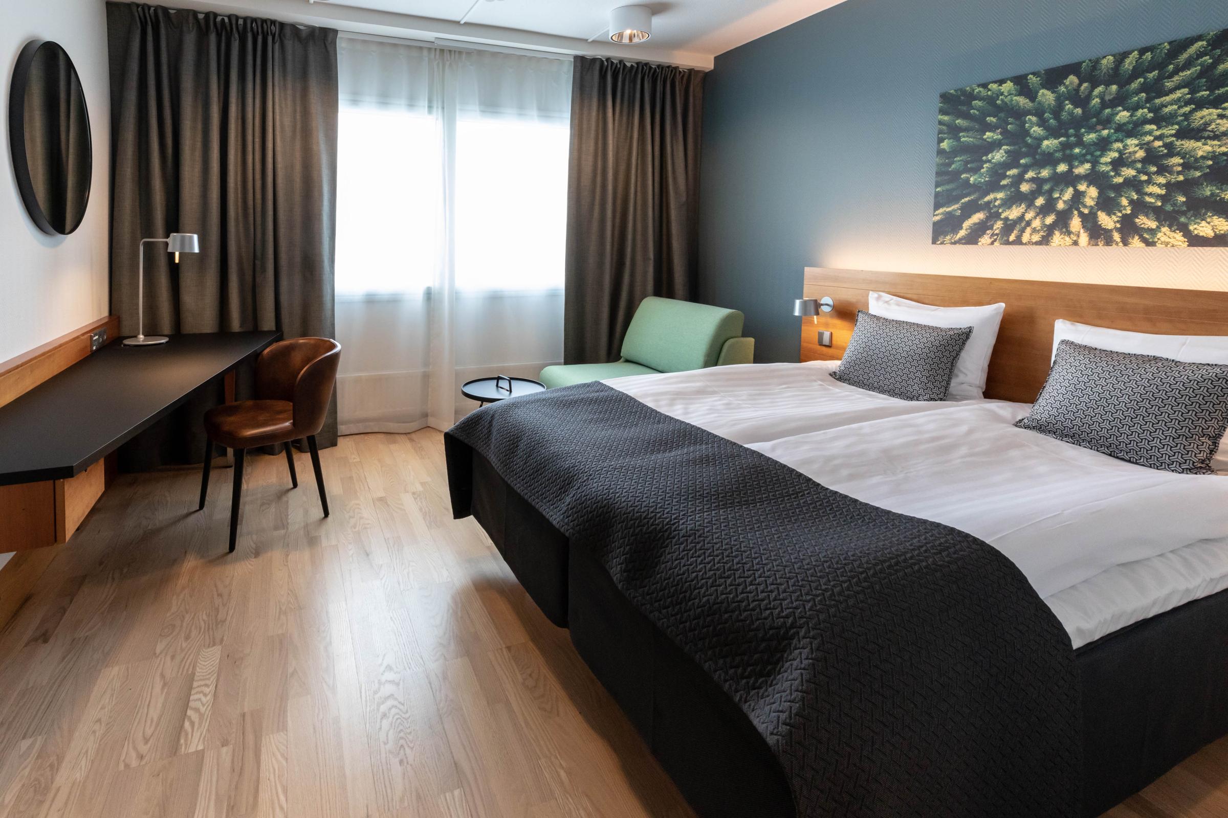 standard room at scandic espoo finland