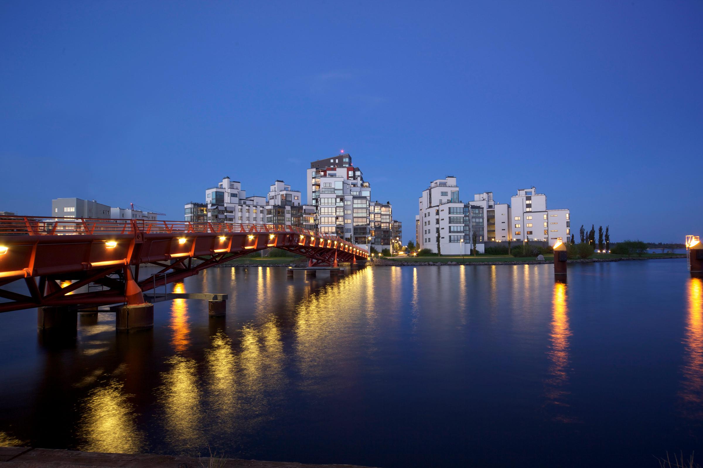 Night over Vasteras