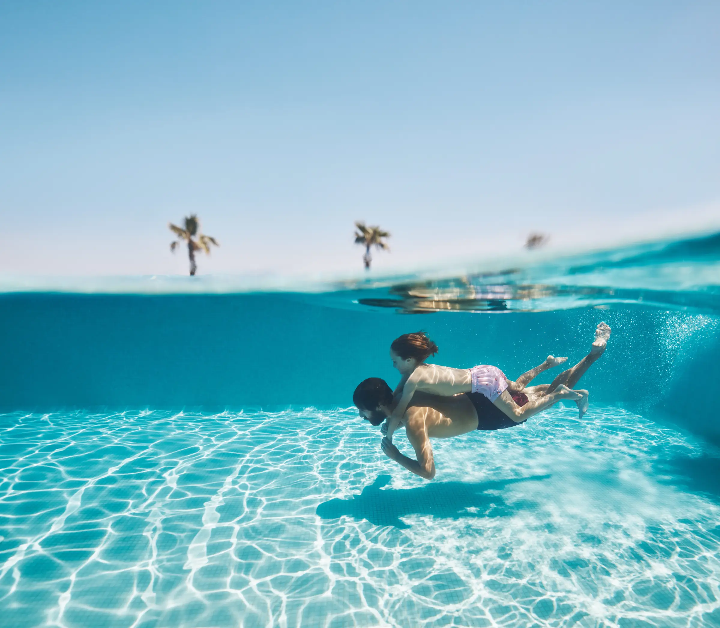 People enjoying vacation