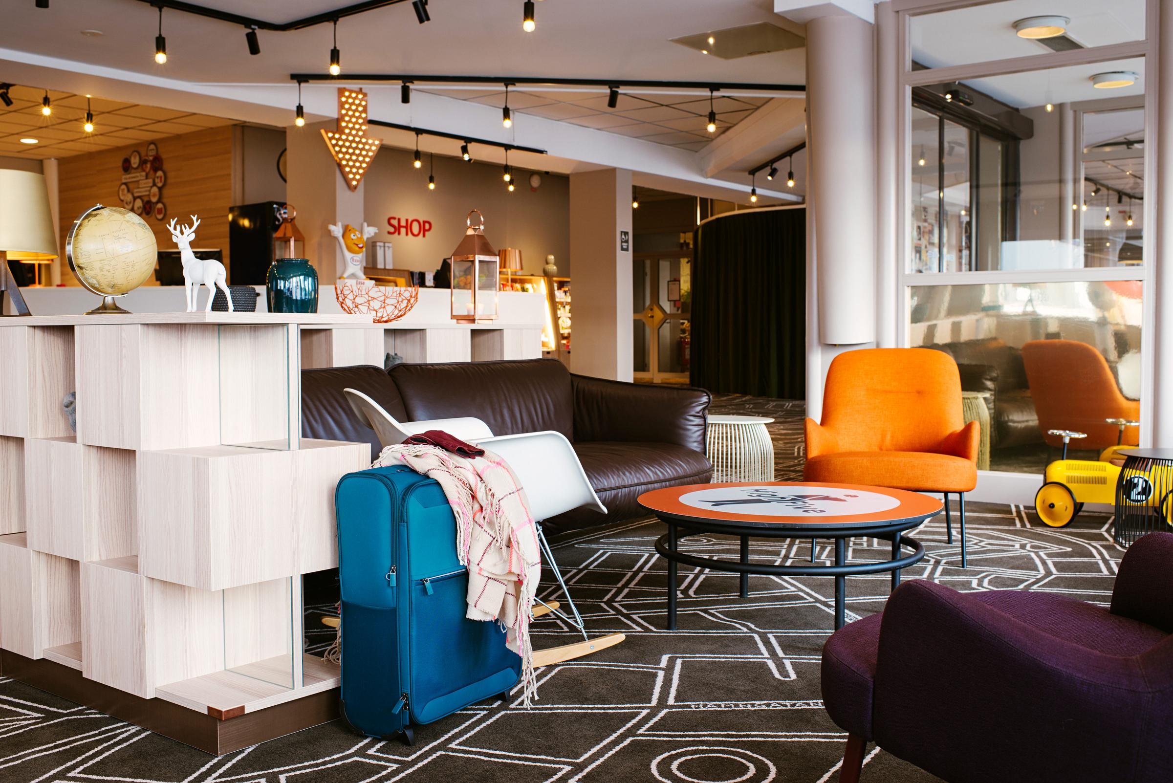 Reception hotell Scandic Uppsala Nord